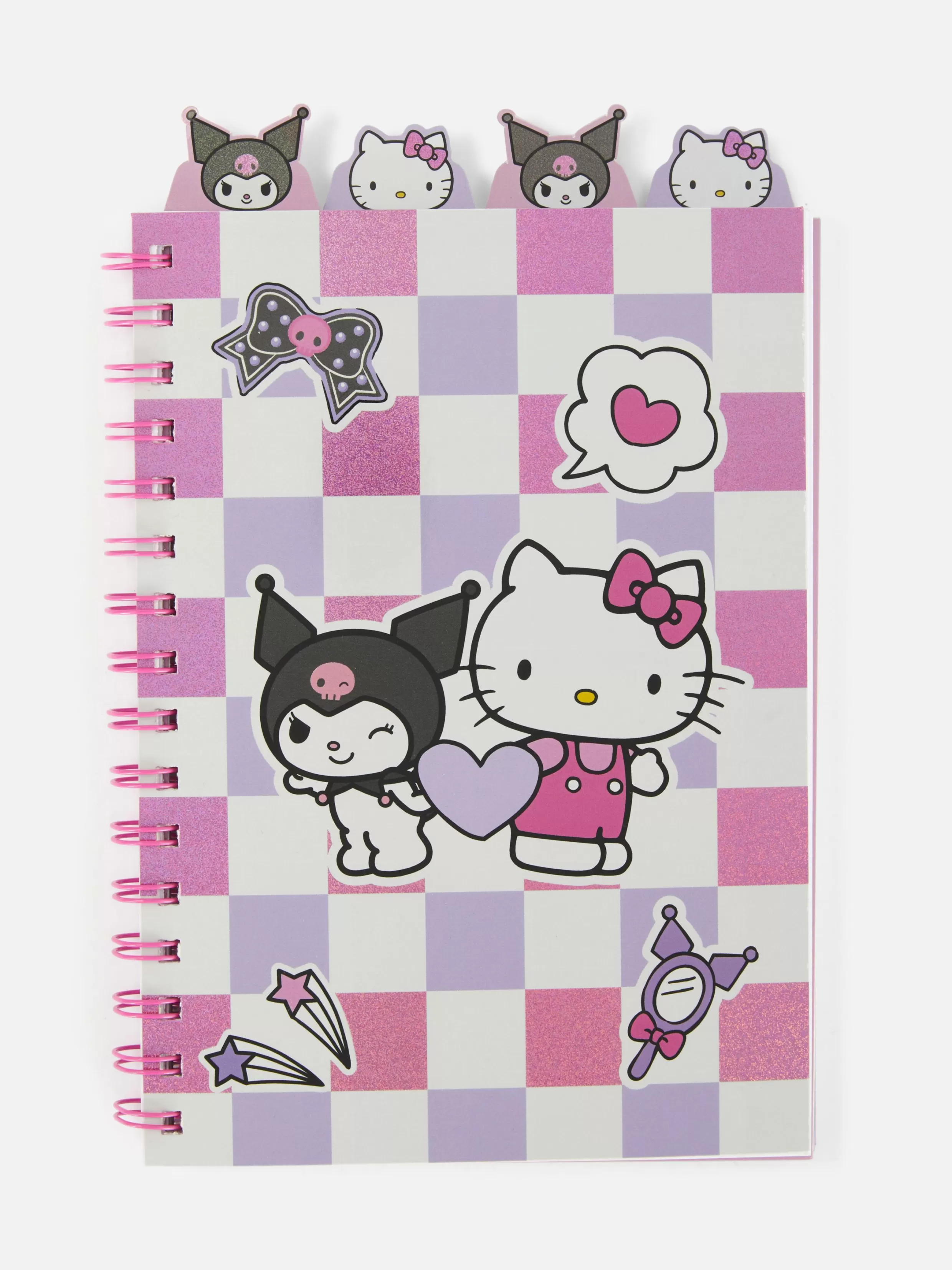 Primark Notitieboekjes^A5-notitieboek Met Tabbladen Hello Kitty En Vrienden