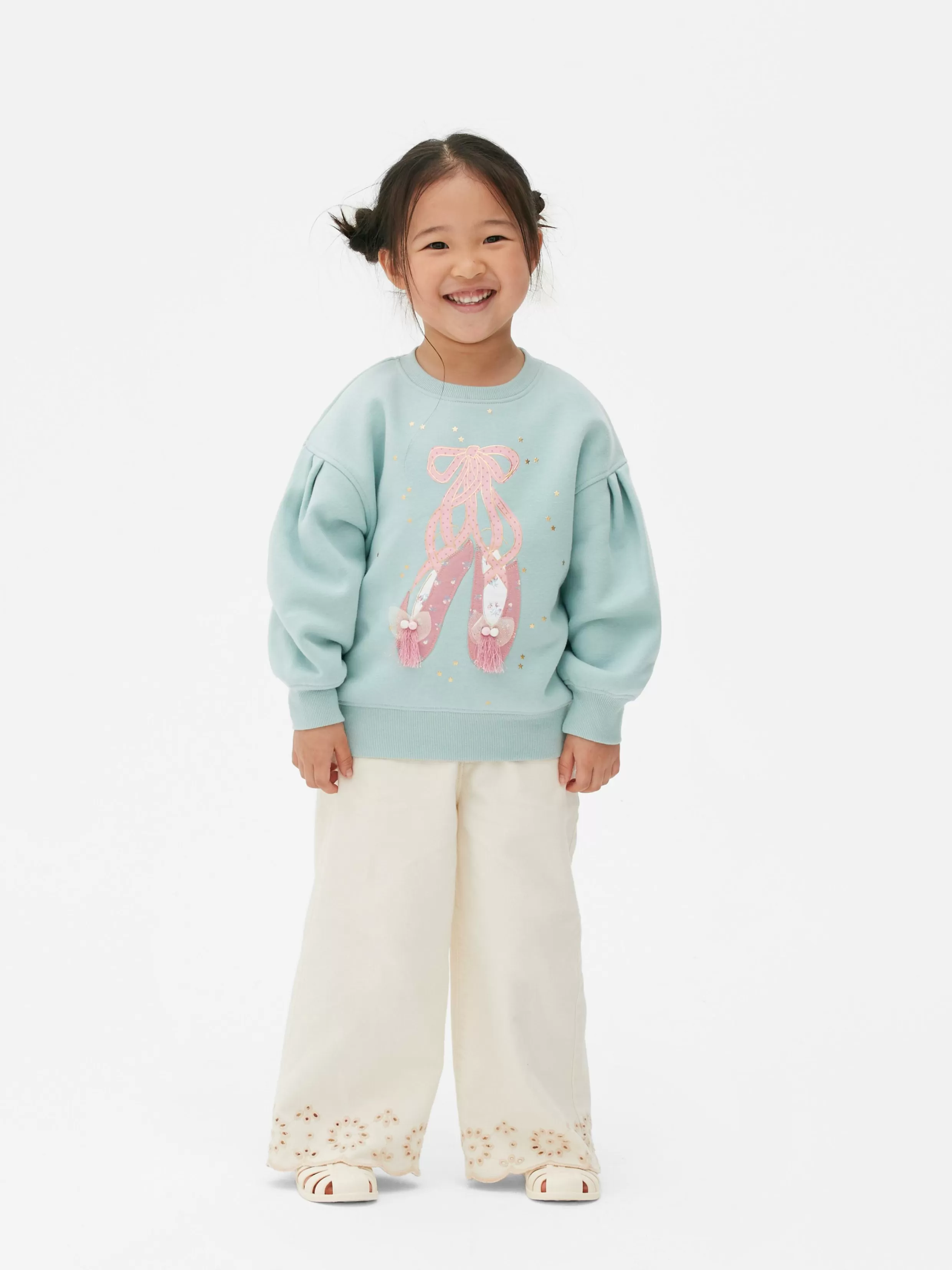 Primark Hoodies En Sweatshirts^Ballerina's En Appliqué Sweatshirt