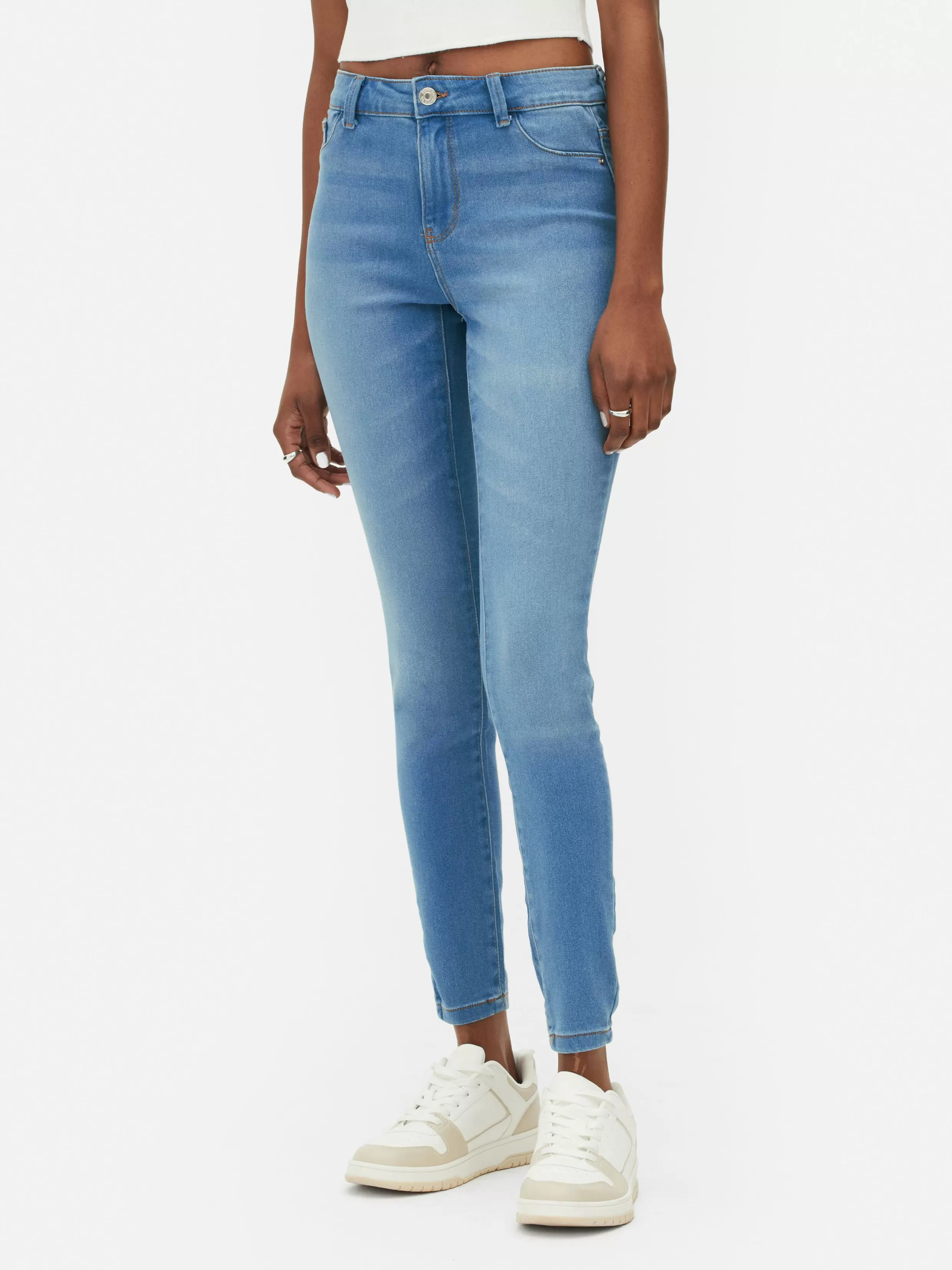 Primark Spijkerstof | Jeans^Basic Skinny Jeans Met Halfhoge Taille