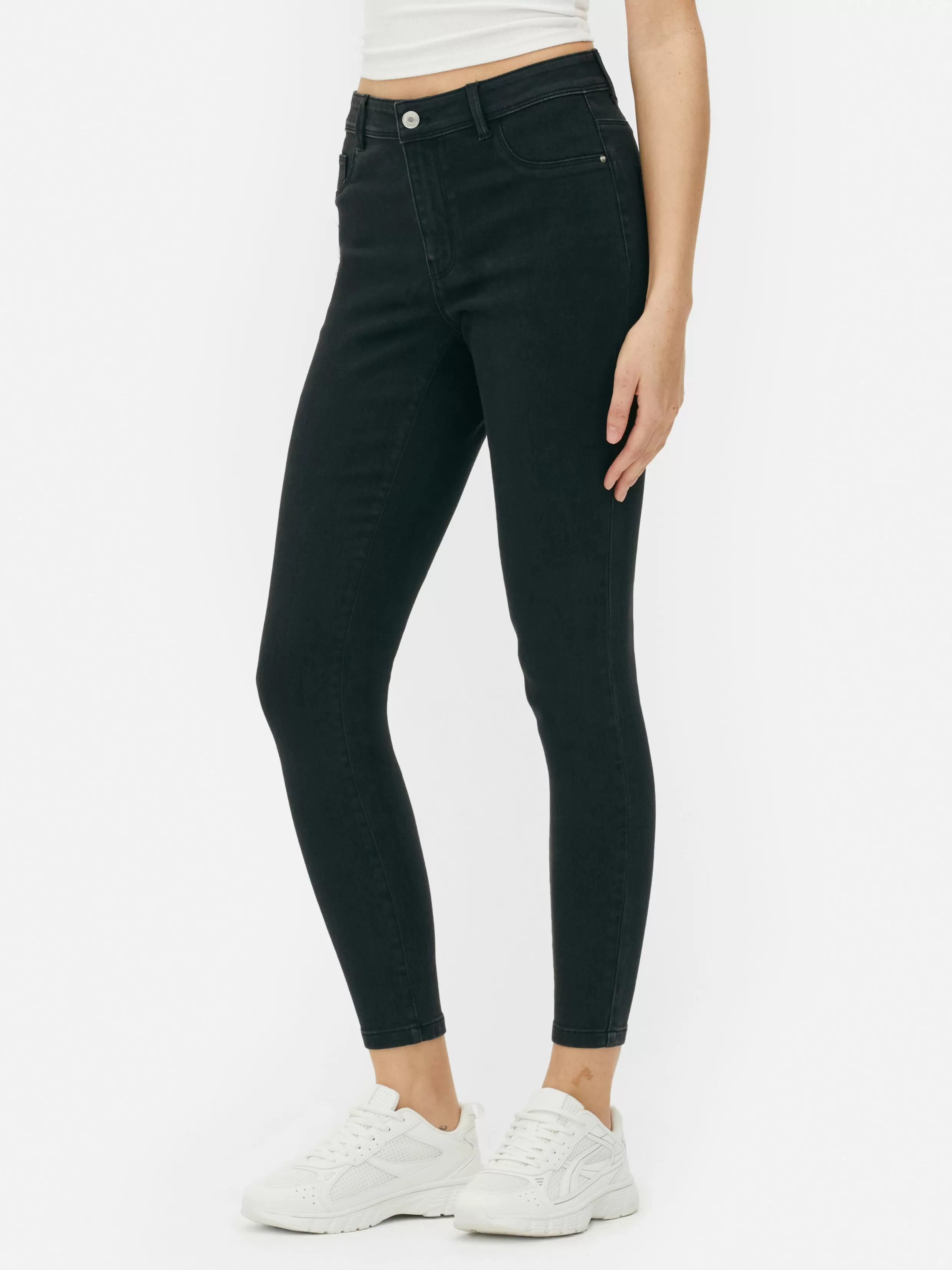 Primark Jeans^Basic Skinny Jeans Met Halfhoge Taille