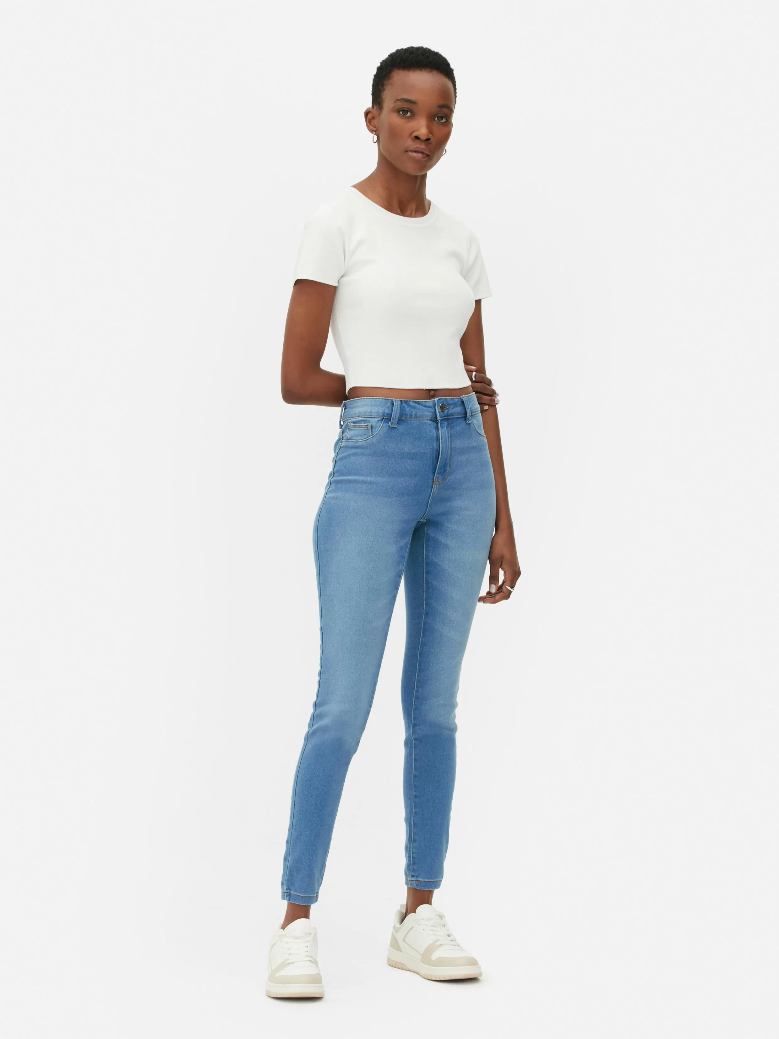 Primark Spijkerstof | Jeans^Basic Skinny Jeans Met Halfhoge Taille