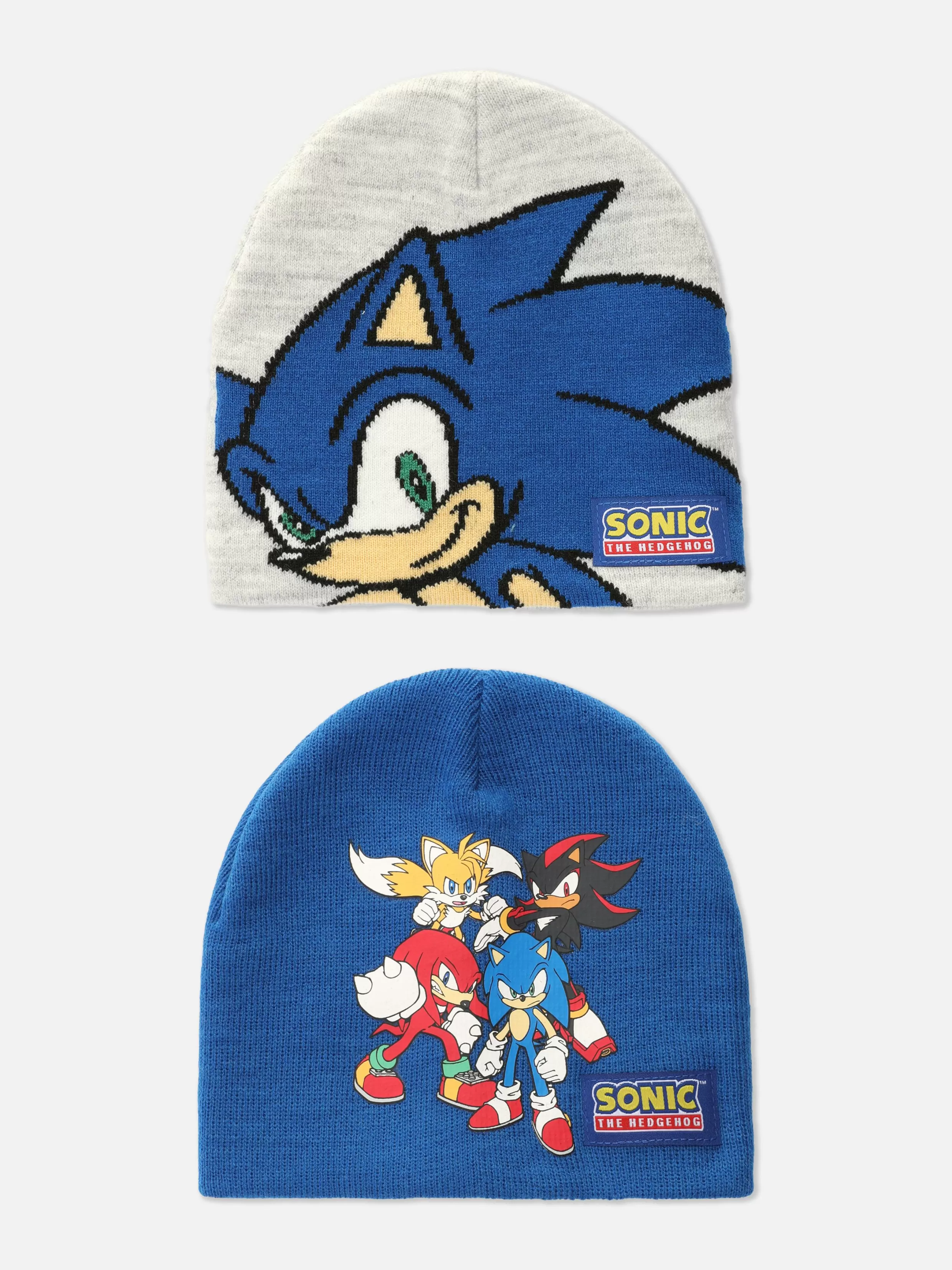 Primark Mutsen, Handschoenen En Sjaals^Beanies Sonic The Hedgehog, Set Van 2