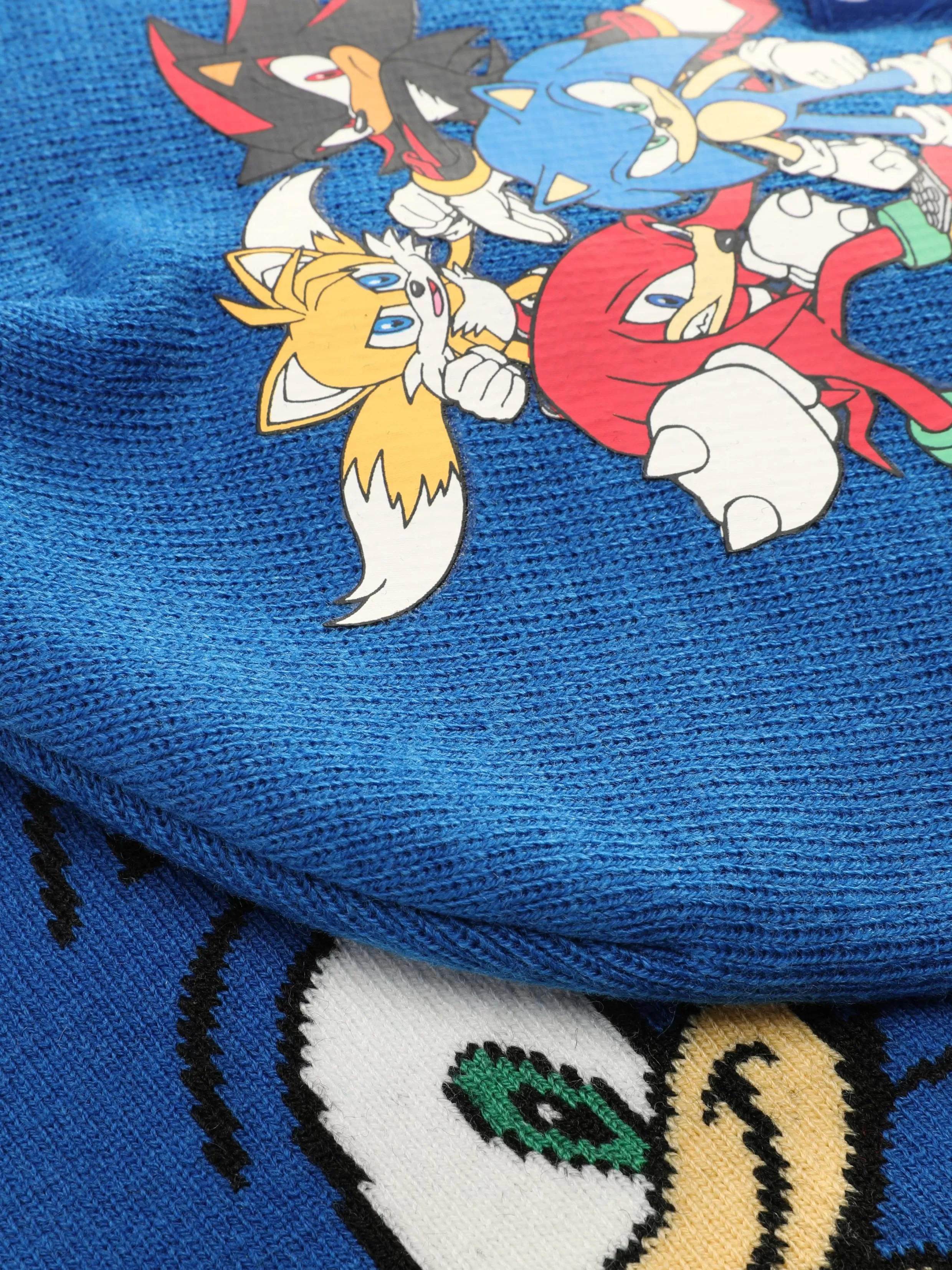 Primark Mutsen, Handschoenen En Sjaals^Beanies Sonic The Hedgehog, Set Van 2