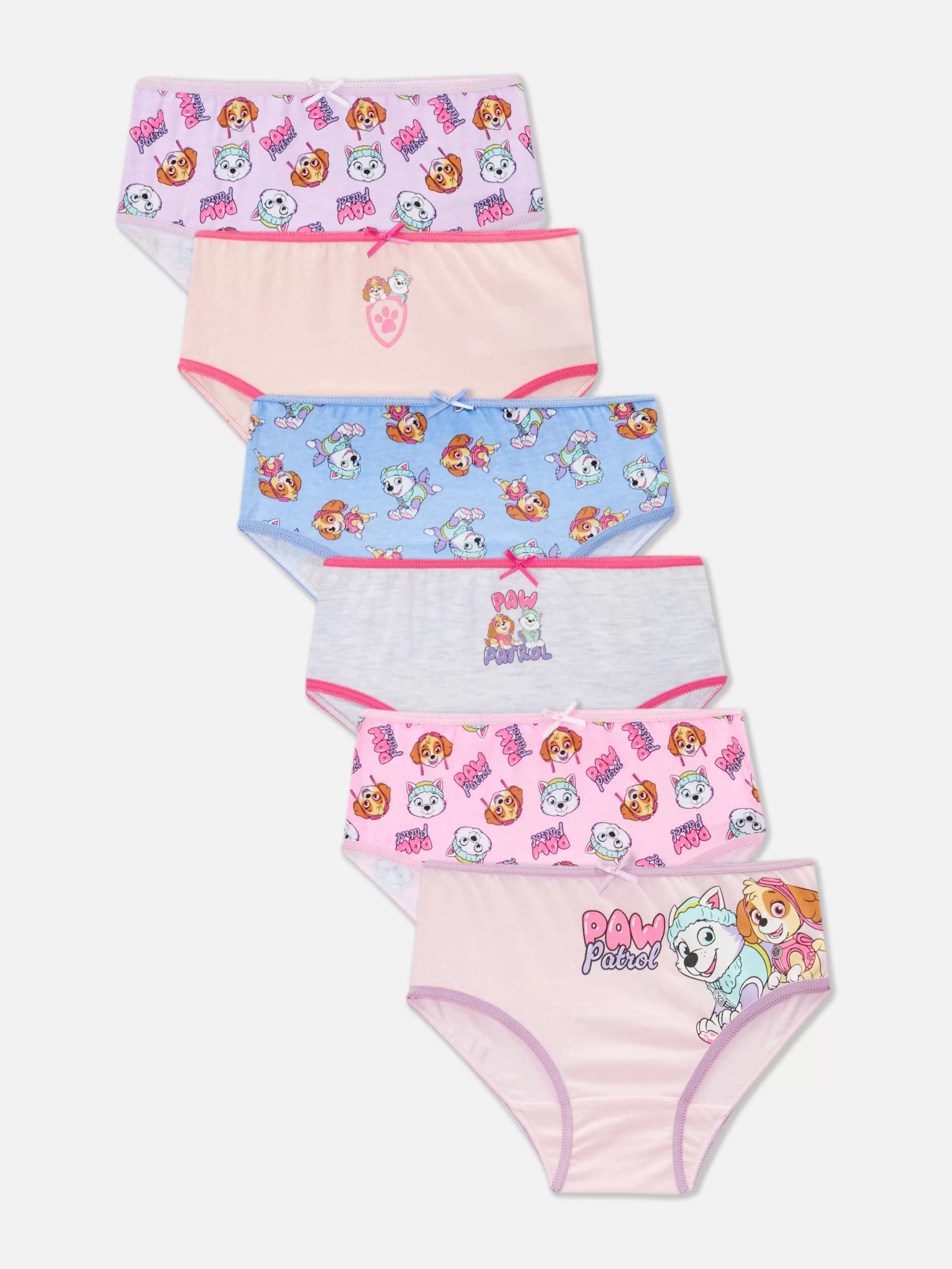 Primark Ondergoed^Bedrukte Slips PAW Patrol, Set Van 6