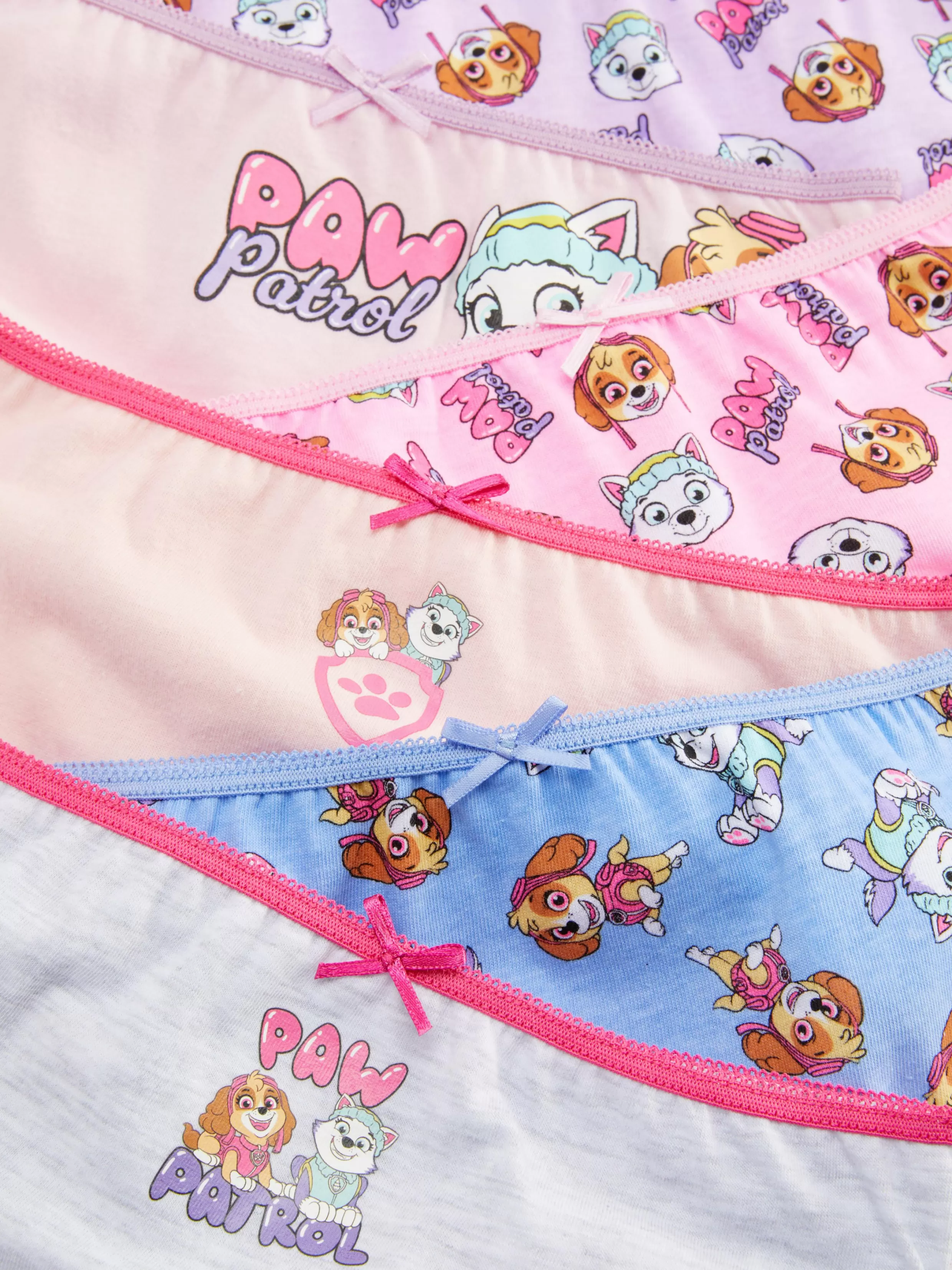 Primark Ondergoed^Bedrukte Slips PAW Patrol, Set Van 6