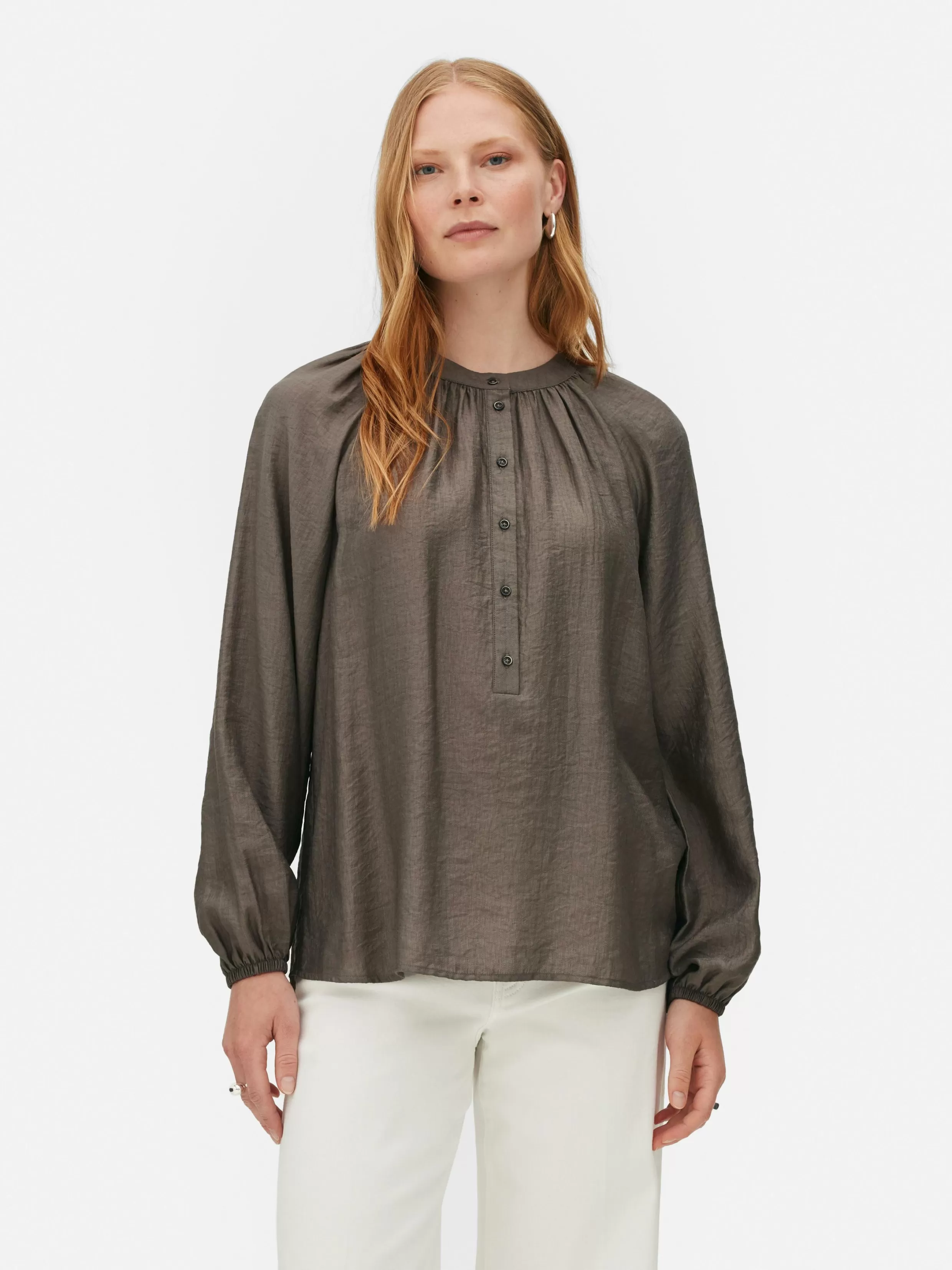 Primark Overhemden En Blouses^Blouse Met Ballonmouwen The Edit