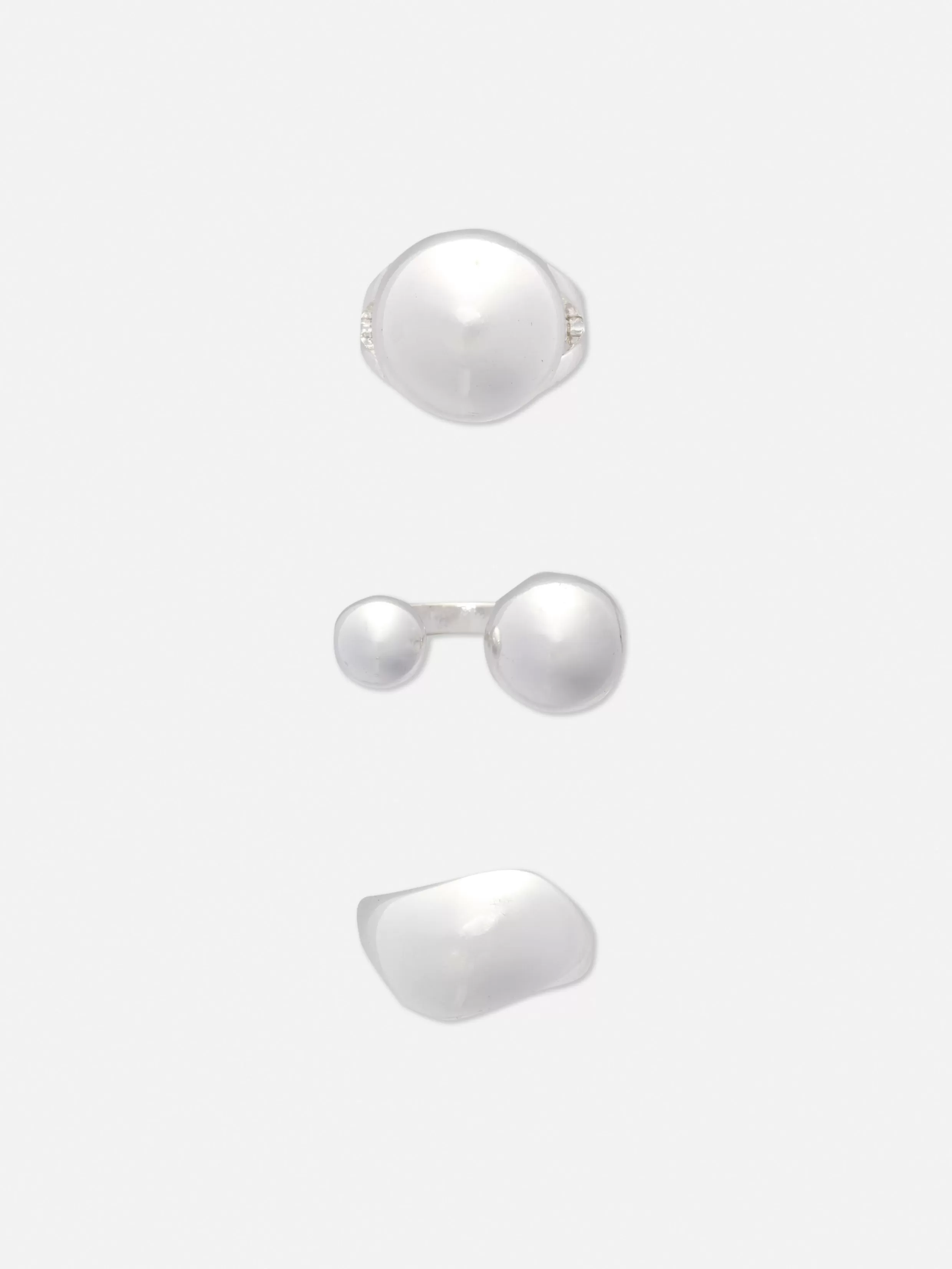 Primark Sieraden^Bolvormige Ringen, Set Van 3