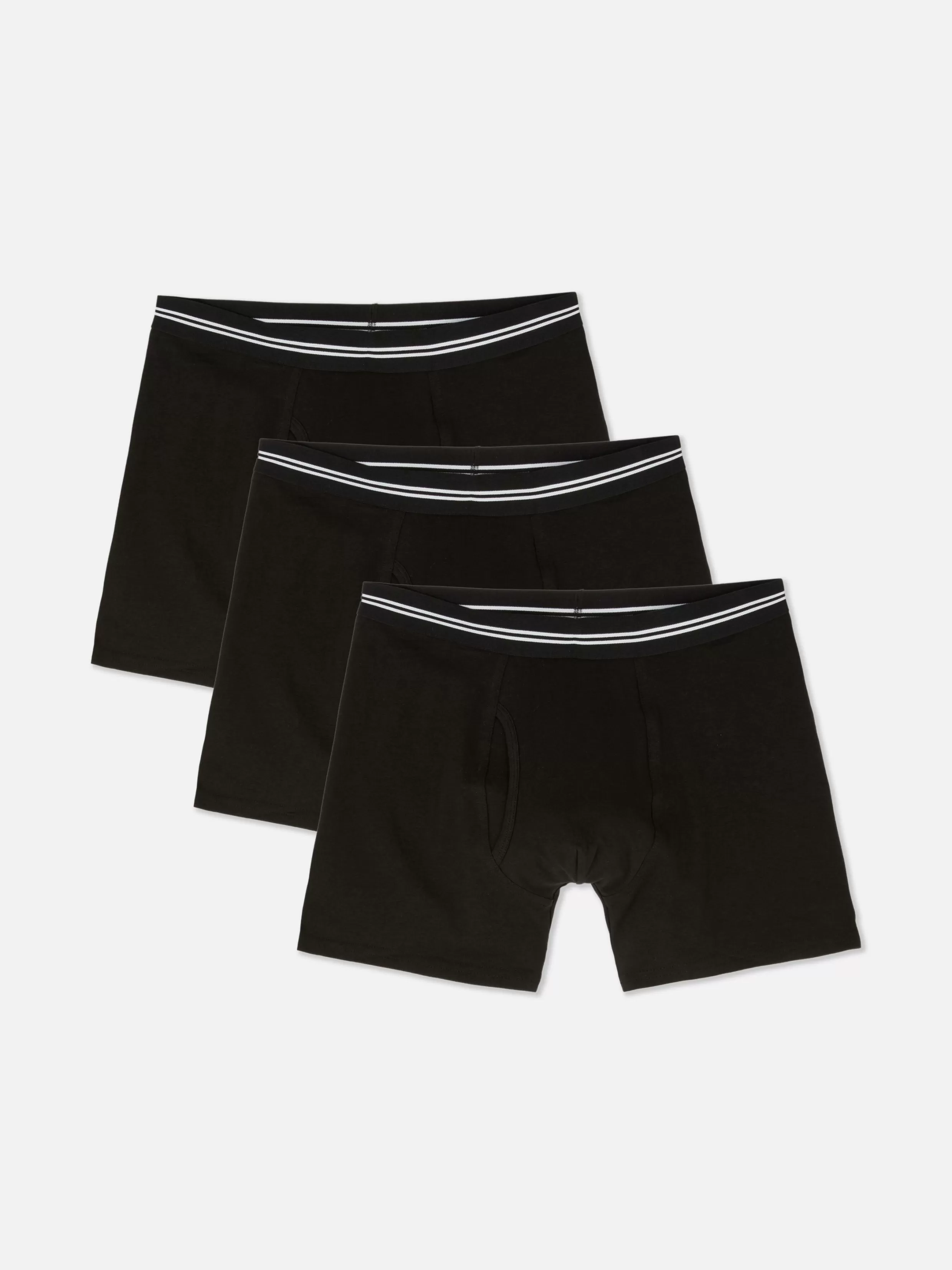 Primark Ondergoed^Boxershorts Met Gestreepte Tailleband, Set Van 3