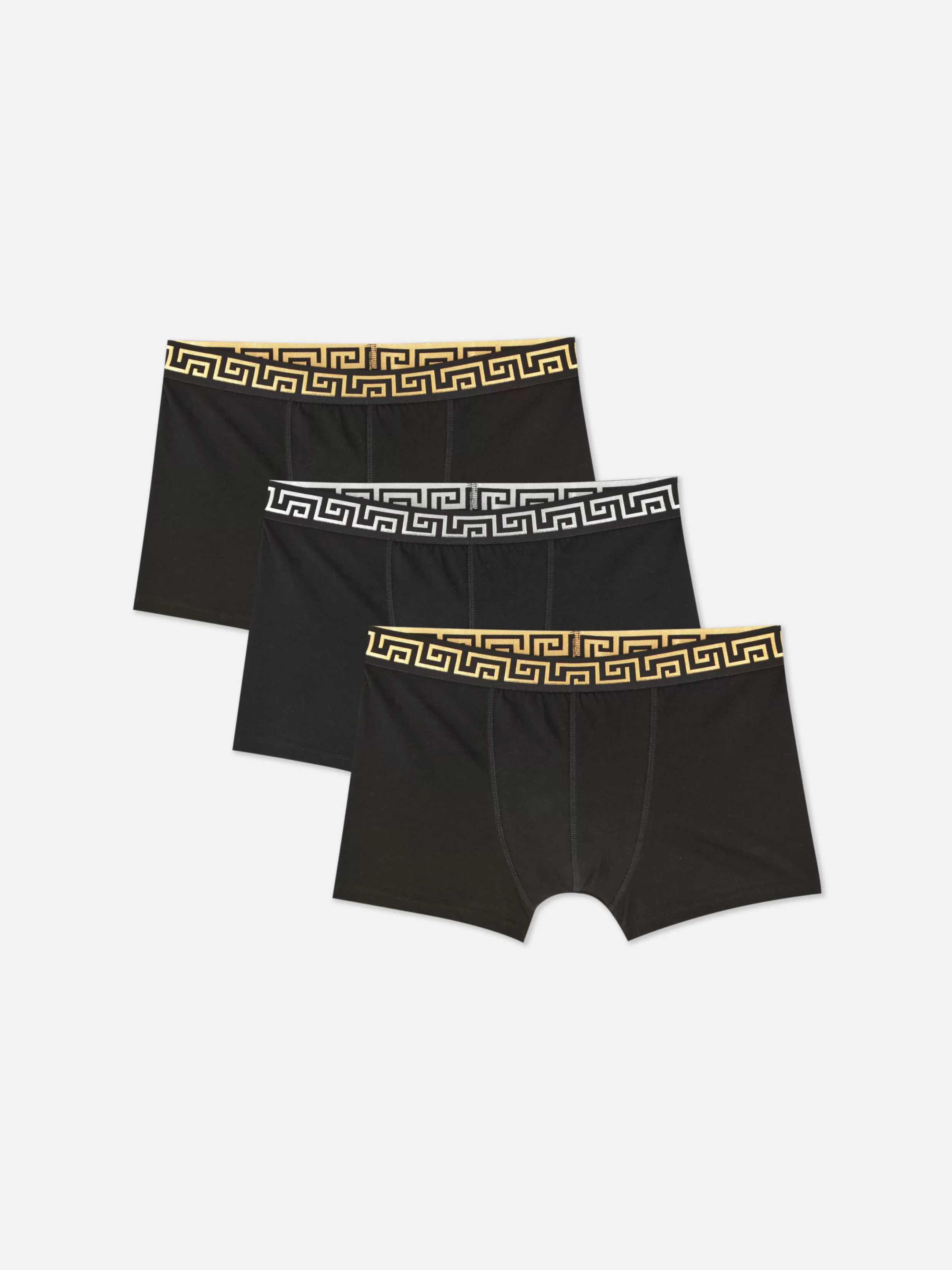 Primark Ondergoed^Boxershorts Met Grieks Patroon, Set Van 3