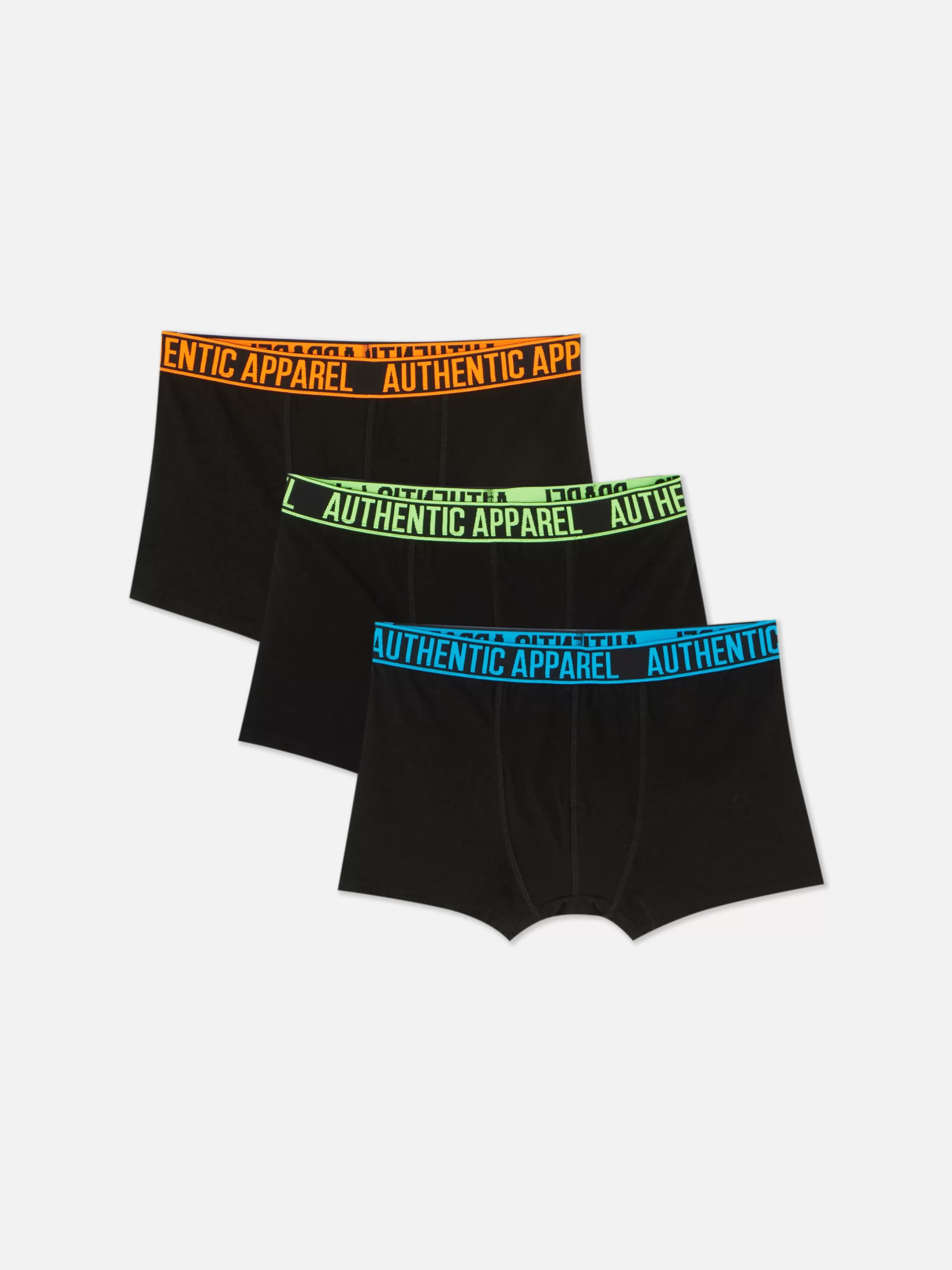 Primark Ondergoed^Boxershorts Met Kleurrijke Tailleband, Set Van 3