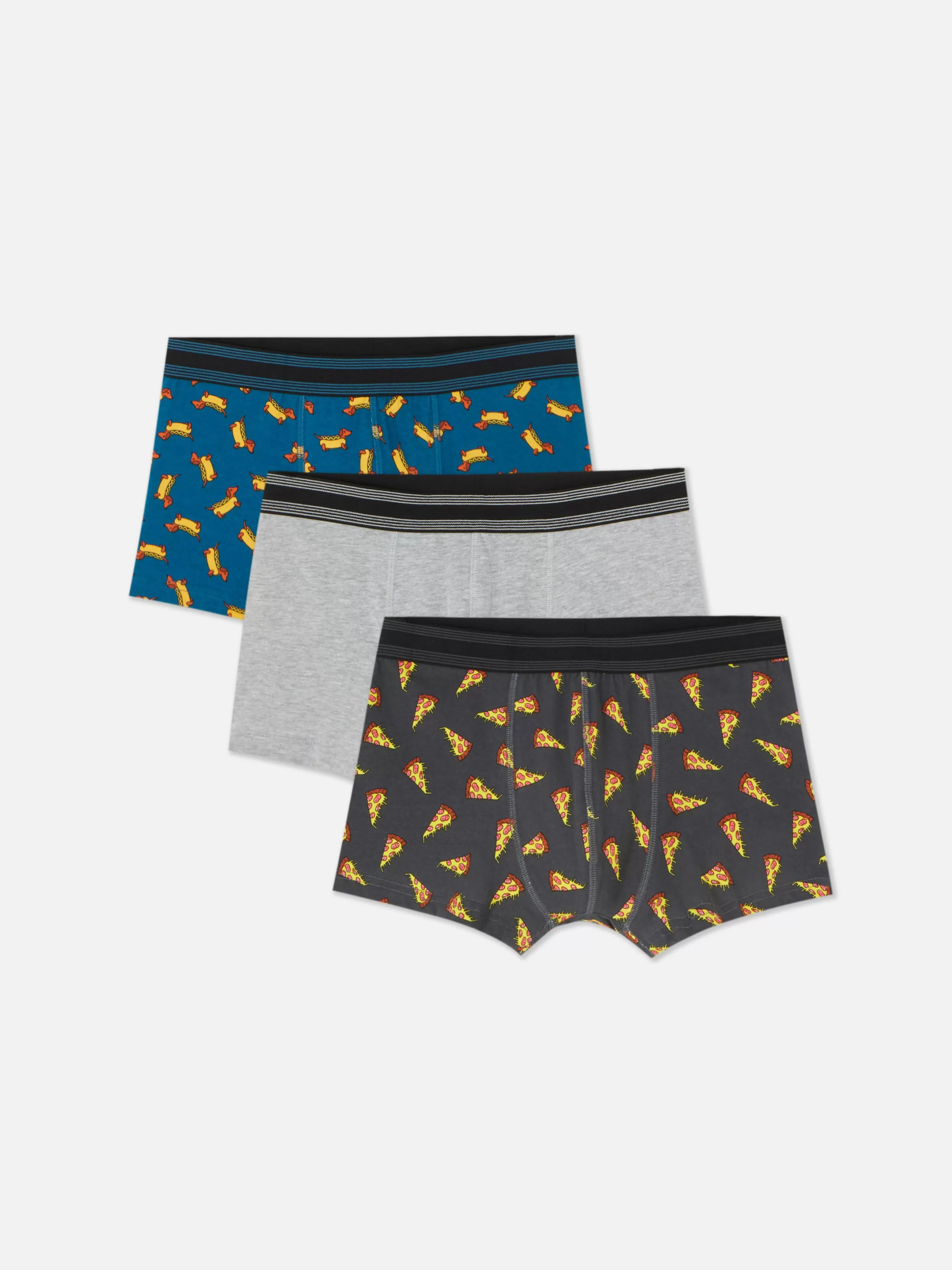 Primark Ondergoed^Boxershorts Met Voedselpatroon, Set Van 3