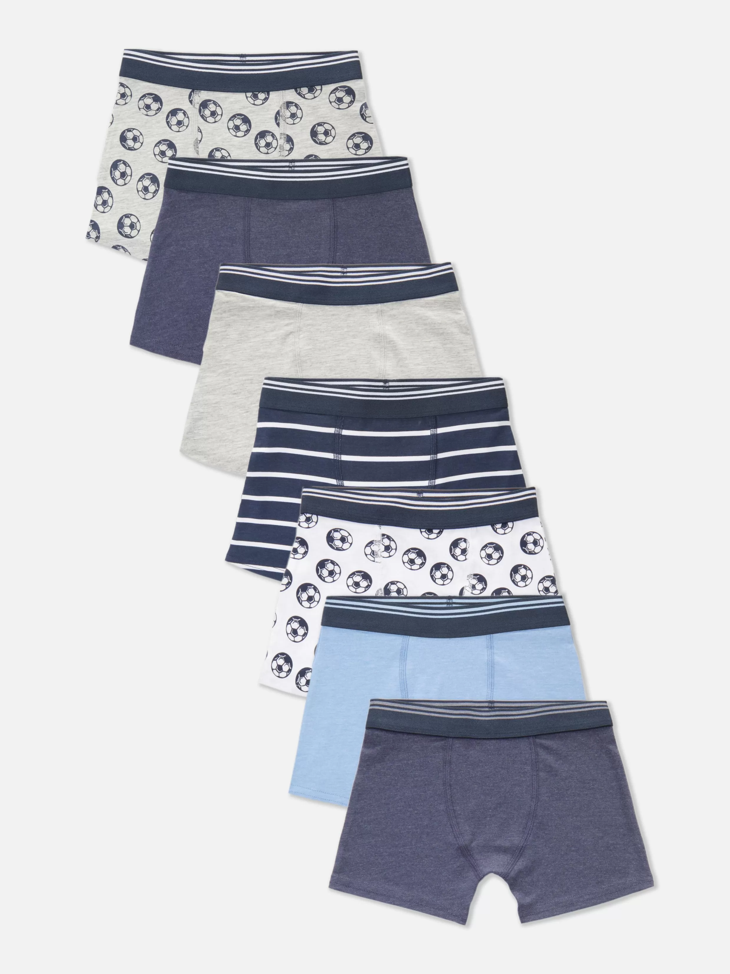 Primark Ondergoed^Boxershorts Met Voetbalprint, Set Van 7