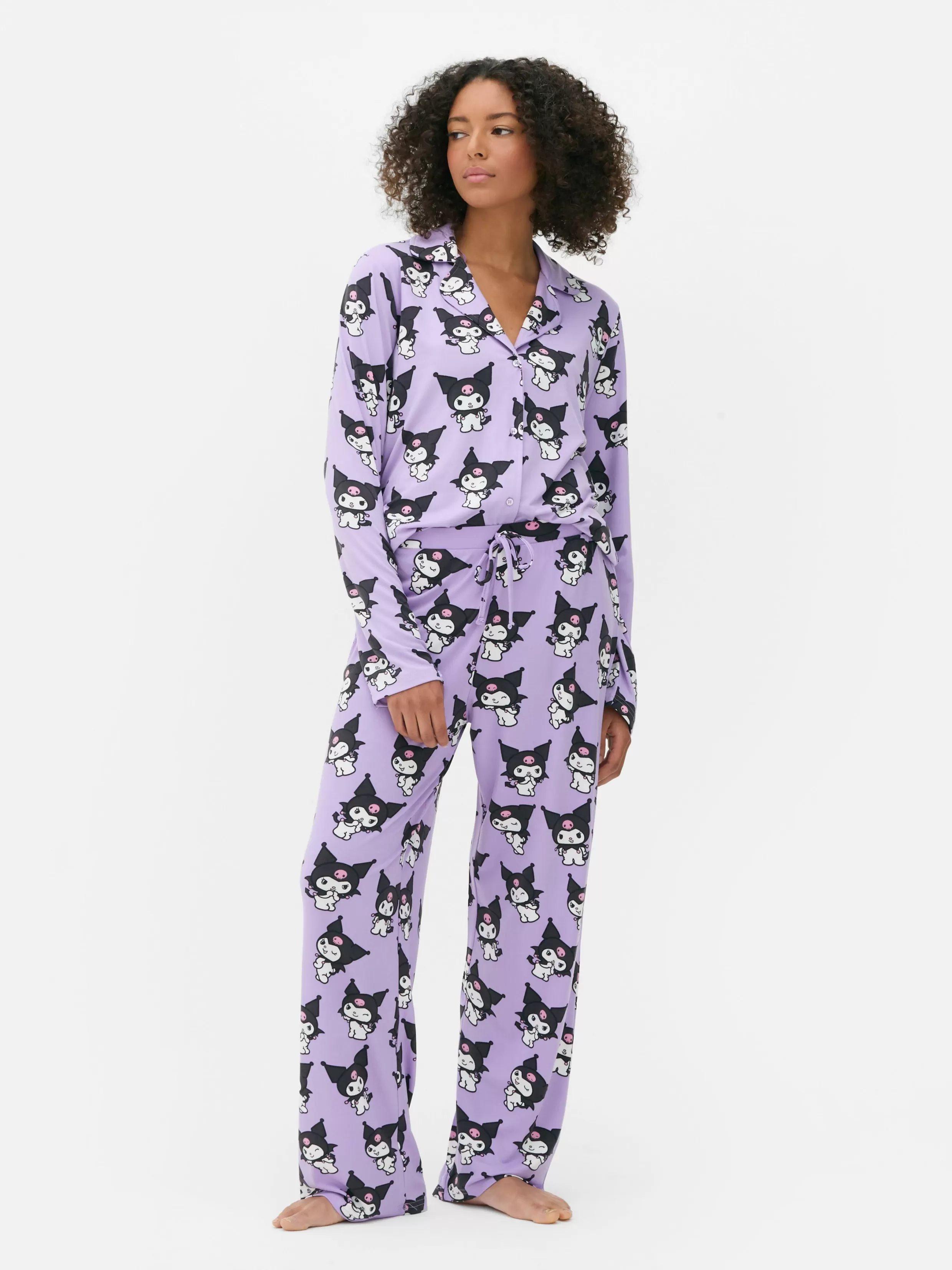 Primark Pyjamasets^Boyfriend-pyjama Hello Kitty Kuromi