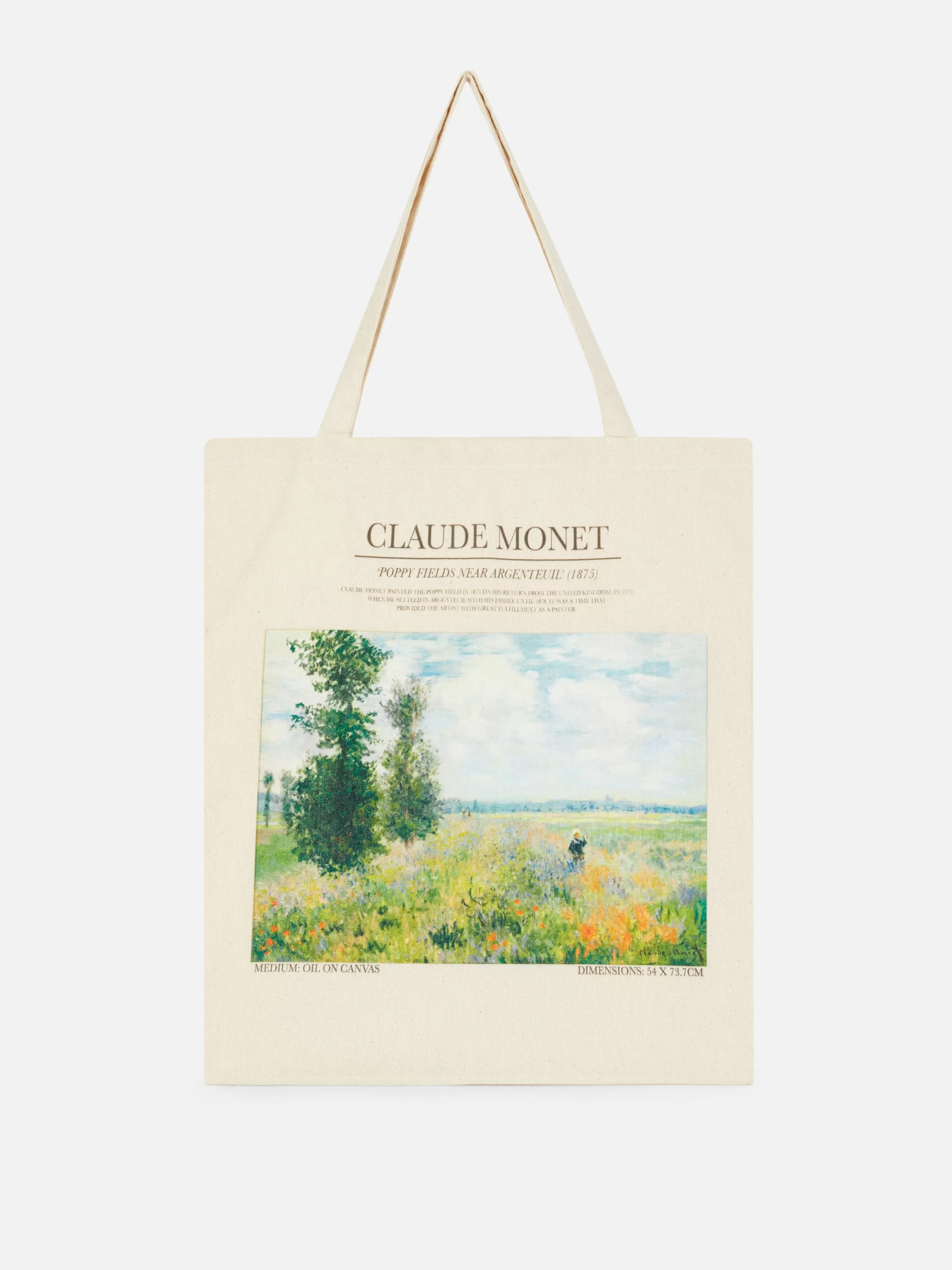 Primark Reisaccessoires^Canvas Tas Claude Monet