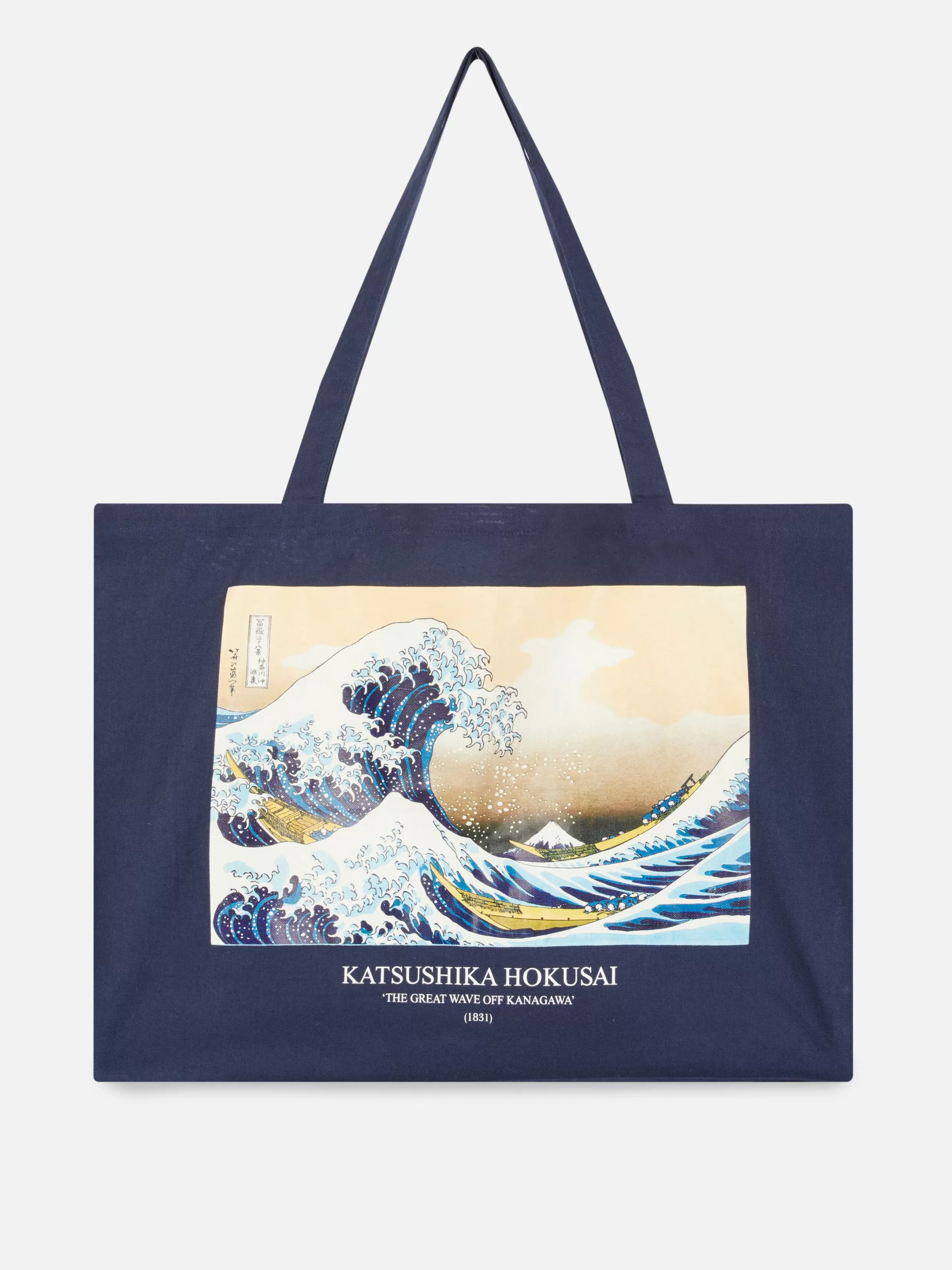 Primark Reisaccessoires^Canvas Tas Hokusai The Great Wave