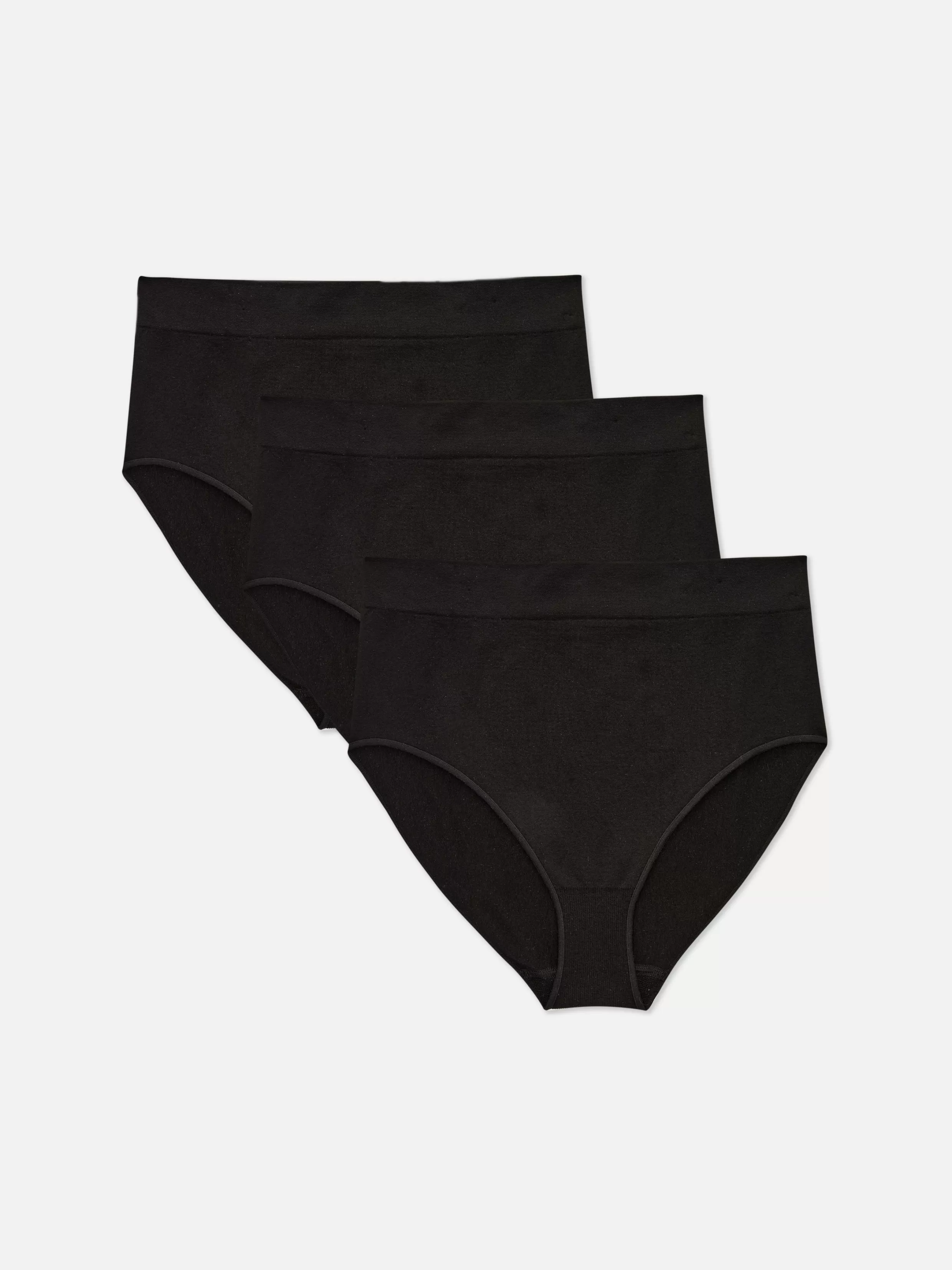 Primark Ondergoed^Comfortabele Slips Met Hoge Taille, Set Van 3