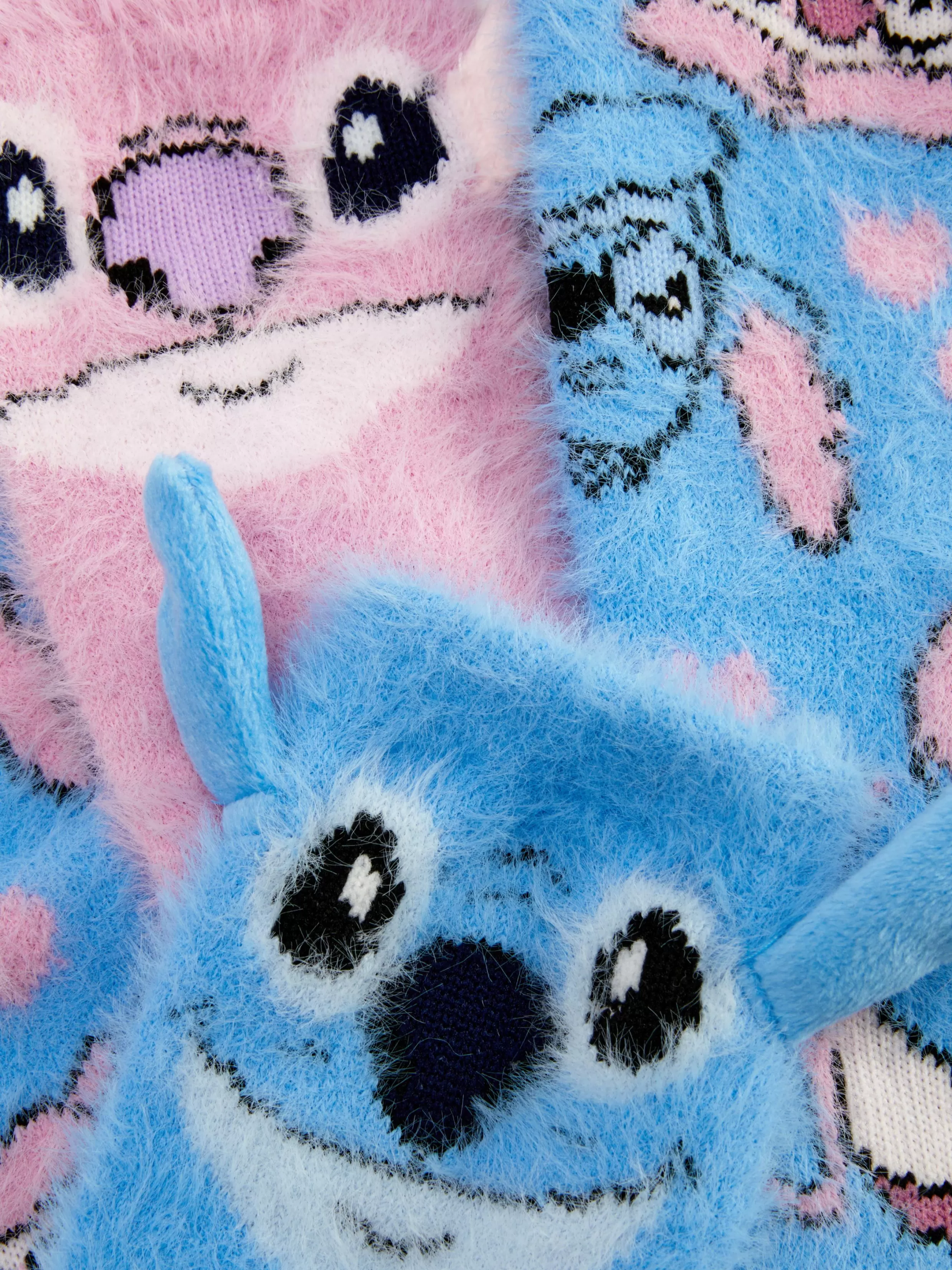 Primark Sokken, Maillots En Panty'S^Comfortabele Sokken Disney's Stitch & Angel, 2 Paar