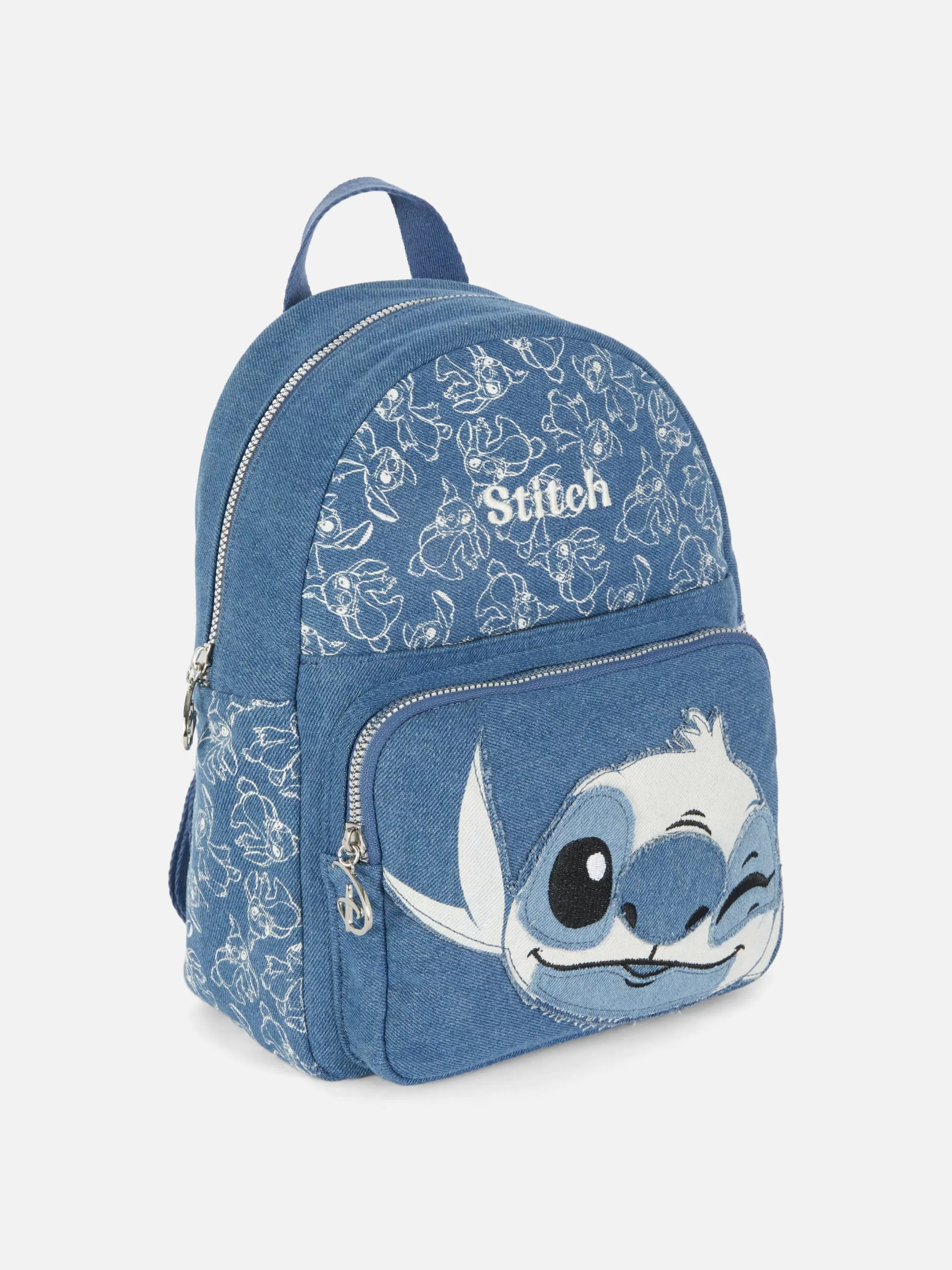 Primark Tassen En Portemonnees | Spijkerstof^Denim Rugzak Disney's Stitch