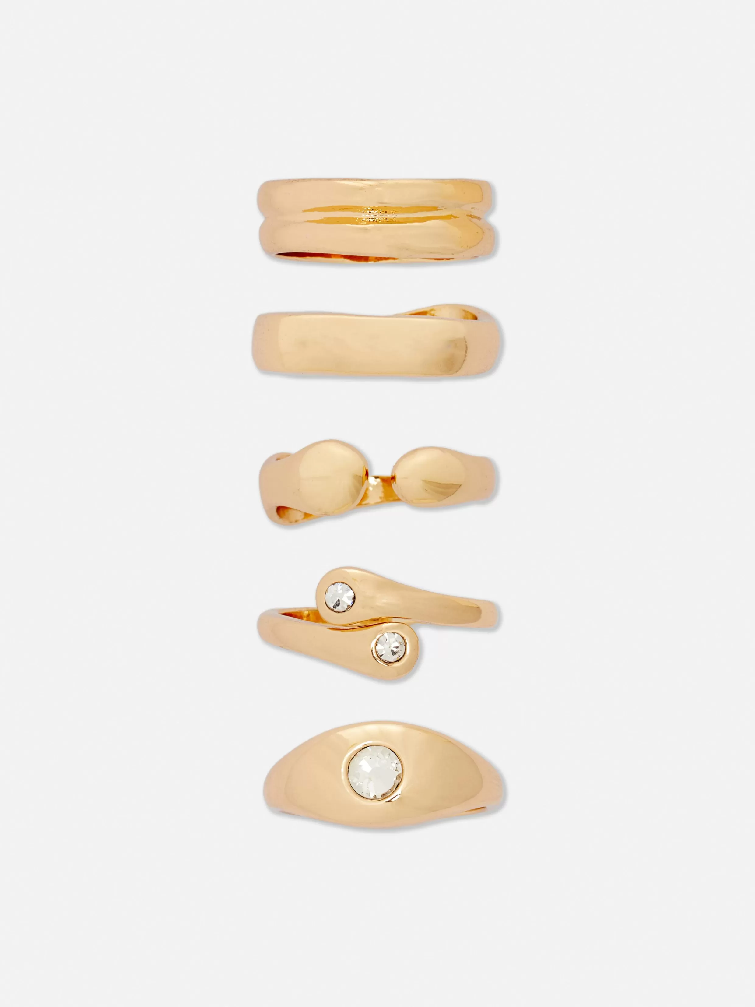 Primark Sieraden^Diverse Robuuste Ringen, Set Van 5