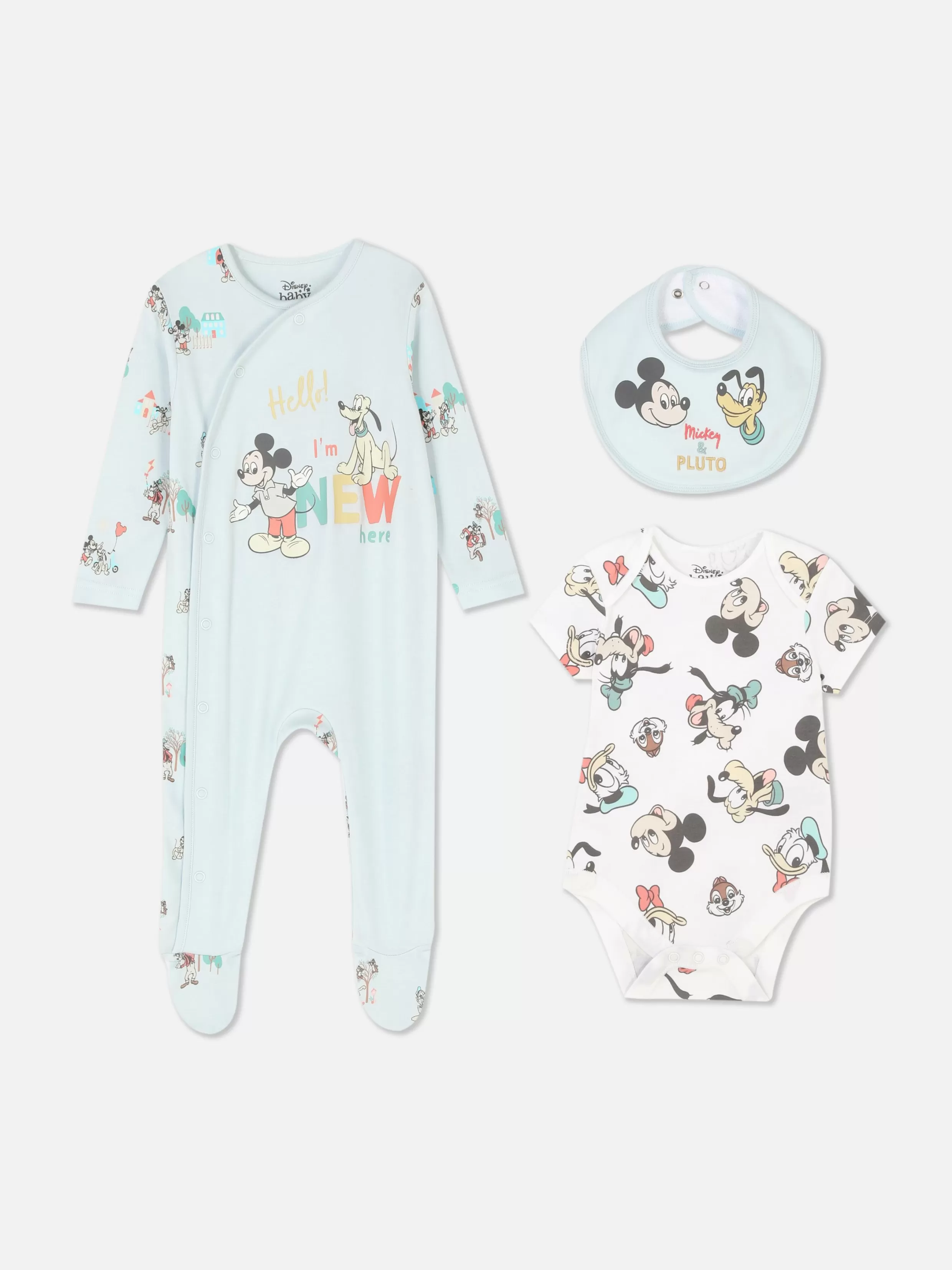 Primark Sets En Outfits^Driedelige Starterset Disney's Mickey Mouse & Friends