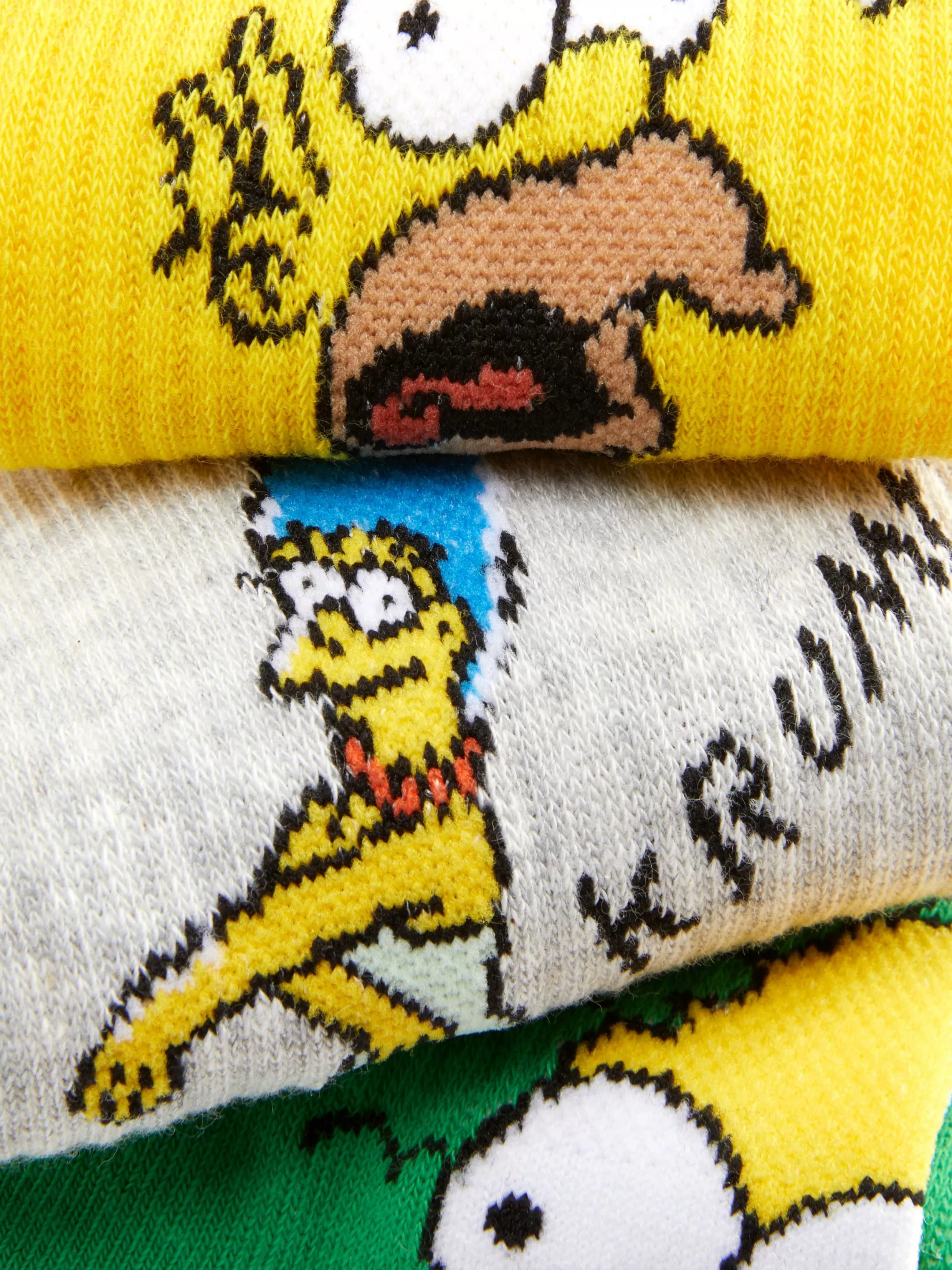 Primark Sokken^Enkelsokken The Simpsons, 3 Paar