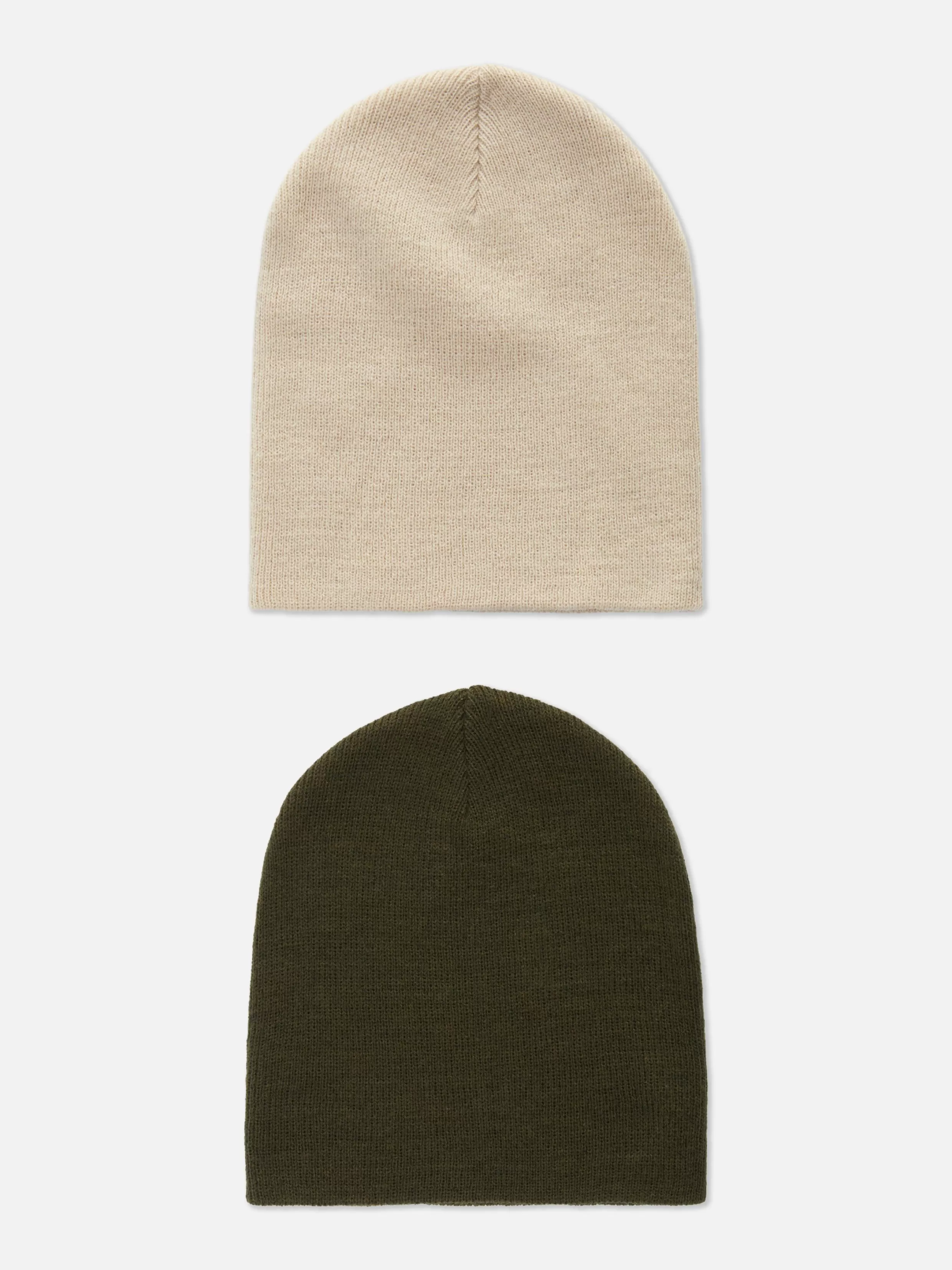 Primark Mutsen, Handschoenen En Sjaals^Fijngebreide Beanies, Set Van 2