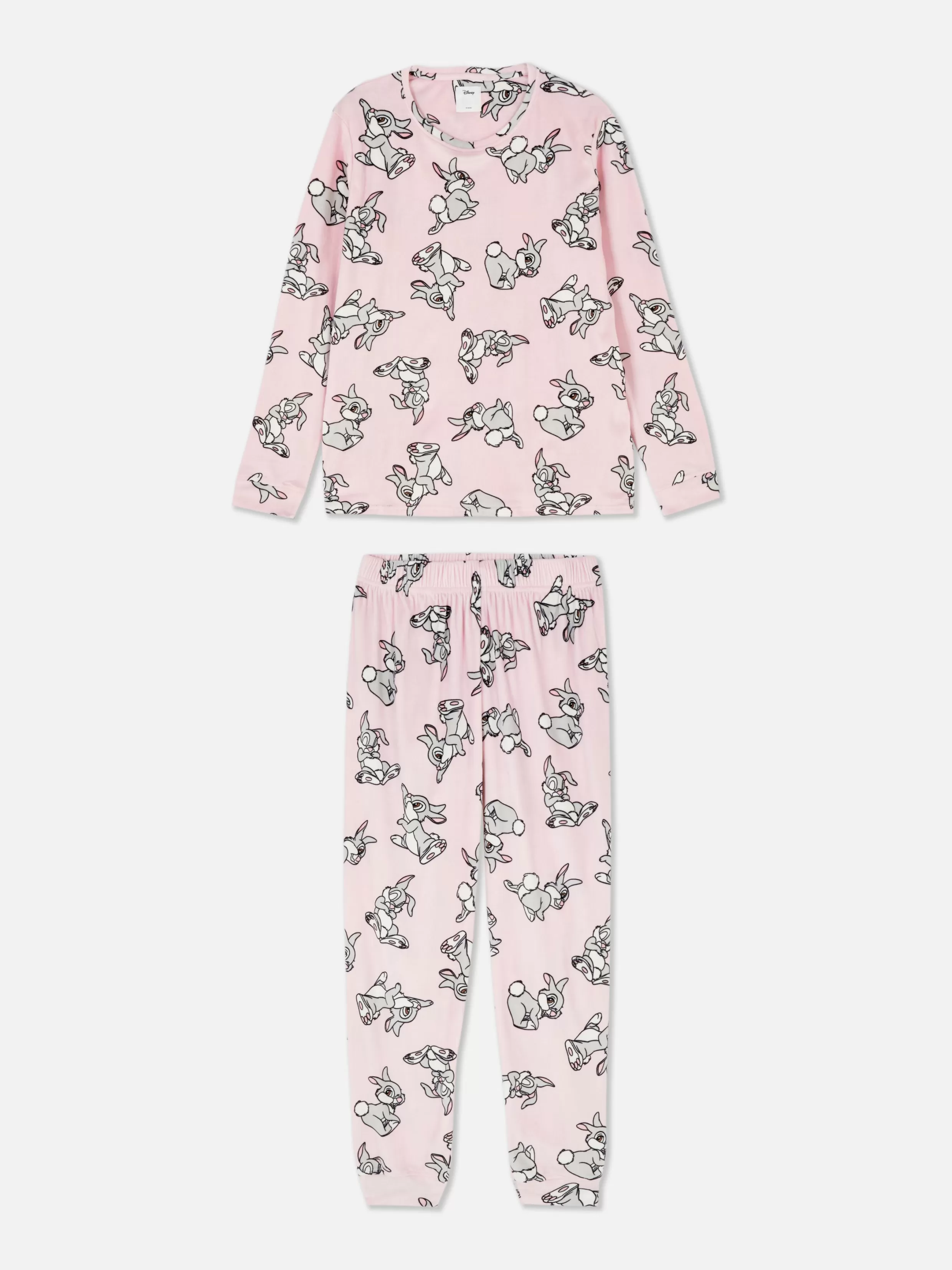 Primark Pyjamasets^Fleece Pyjama Met Lange Mouwen En Disney-personages