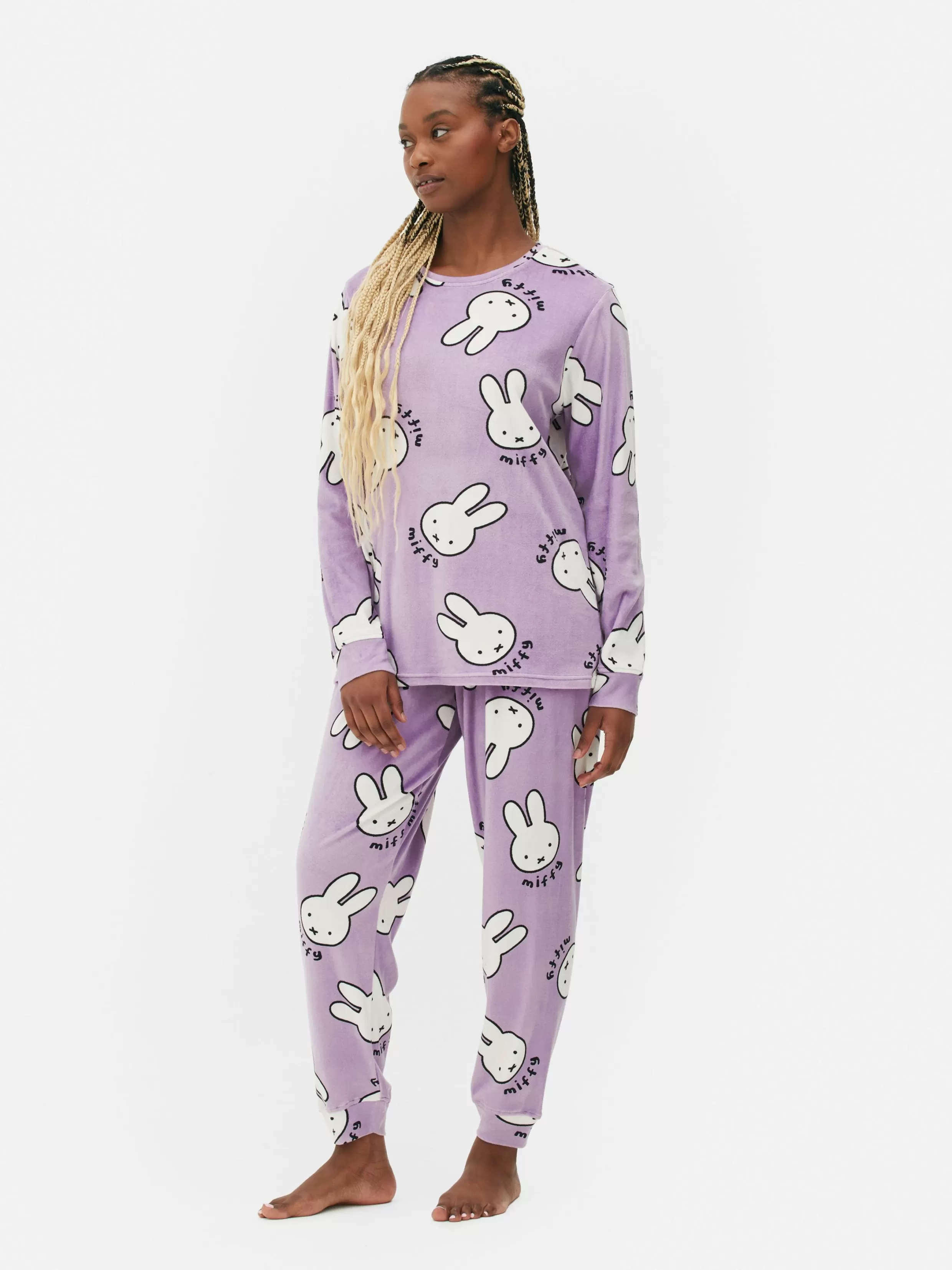 Primark Pyjamasets^Fleece Pyjama Met Lange Mouwen Nijntje