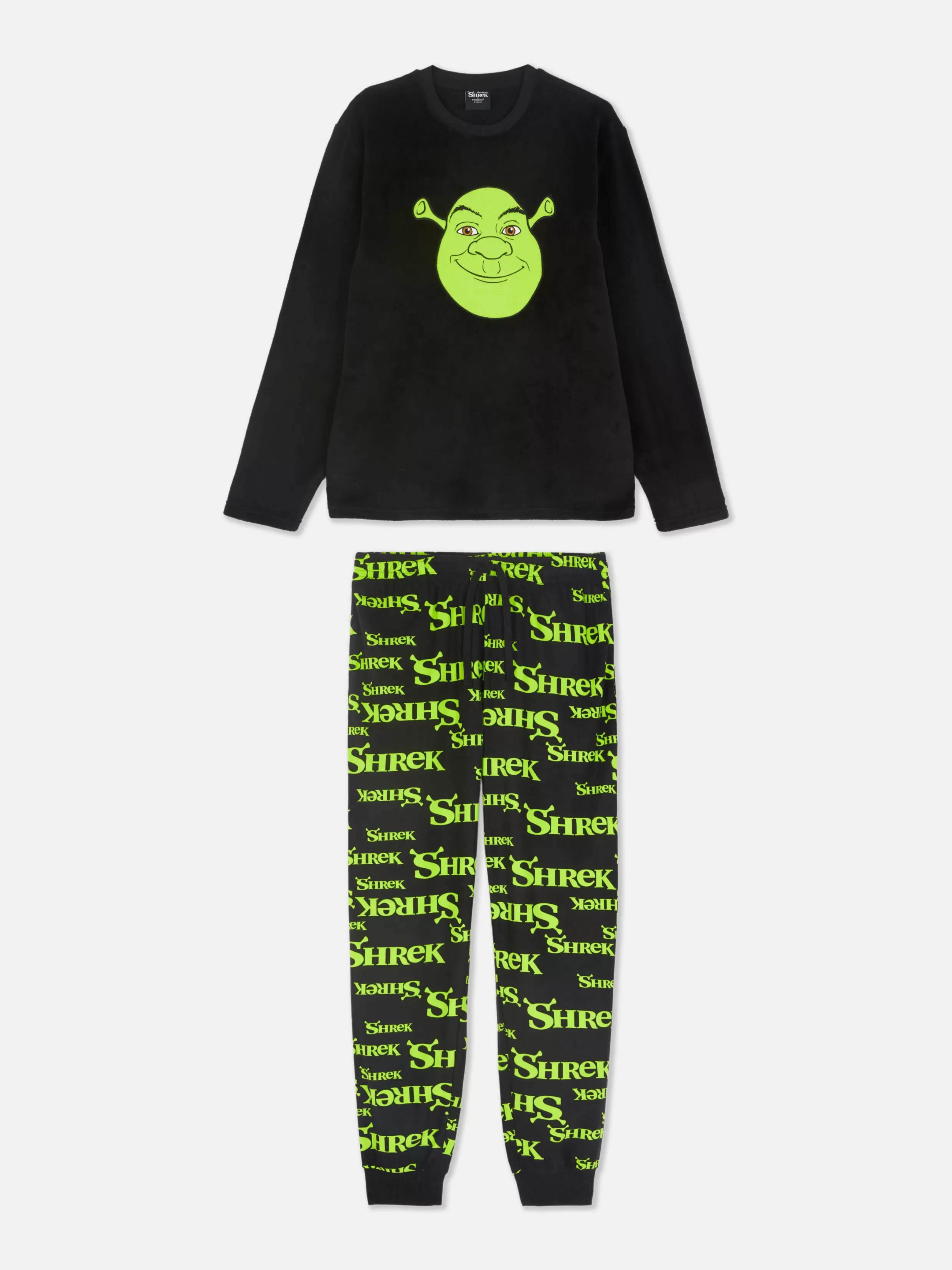 Primark Pyjama^Fleece Pyjamaset Shrek