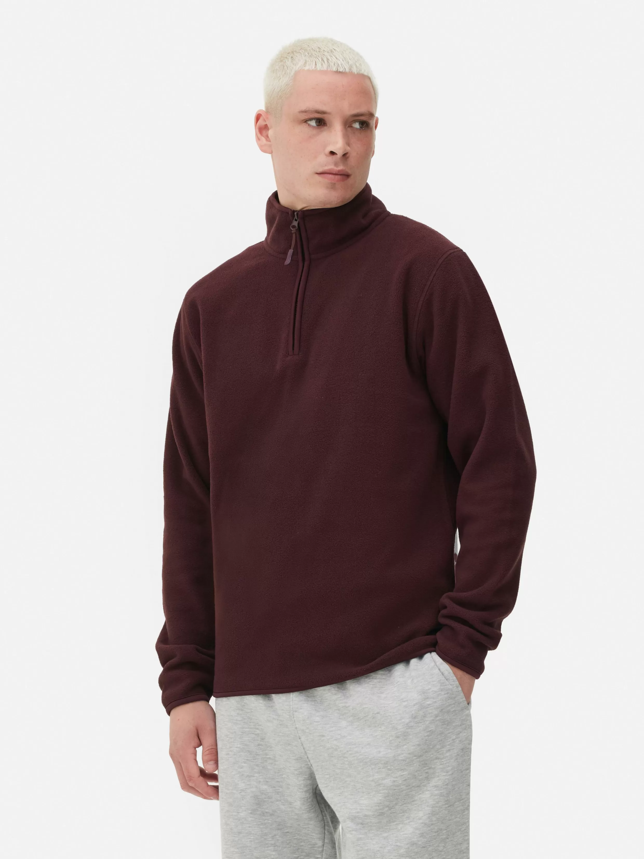 Primark Truien En Vesten | Hoodies En Sweatshirts^Fleece Trui Met Korte Rits