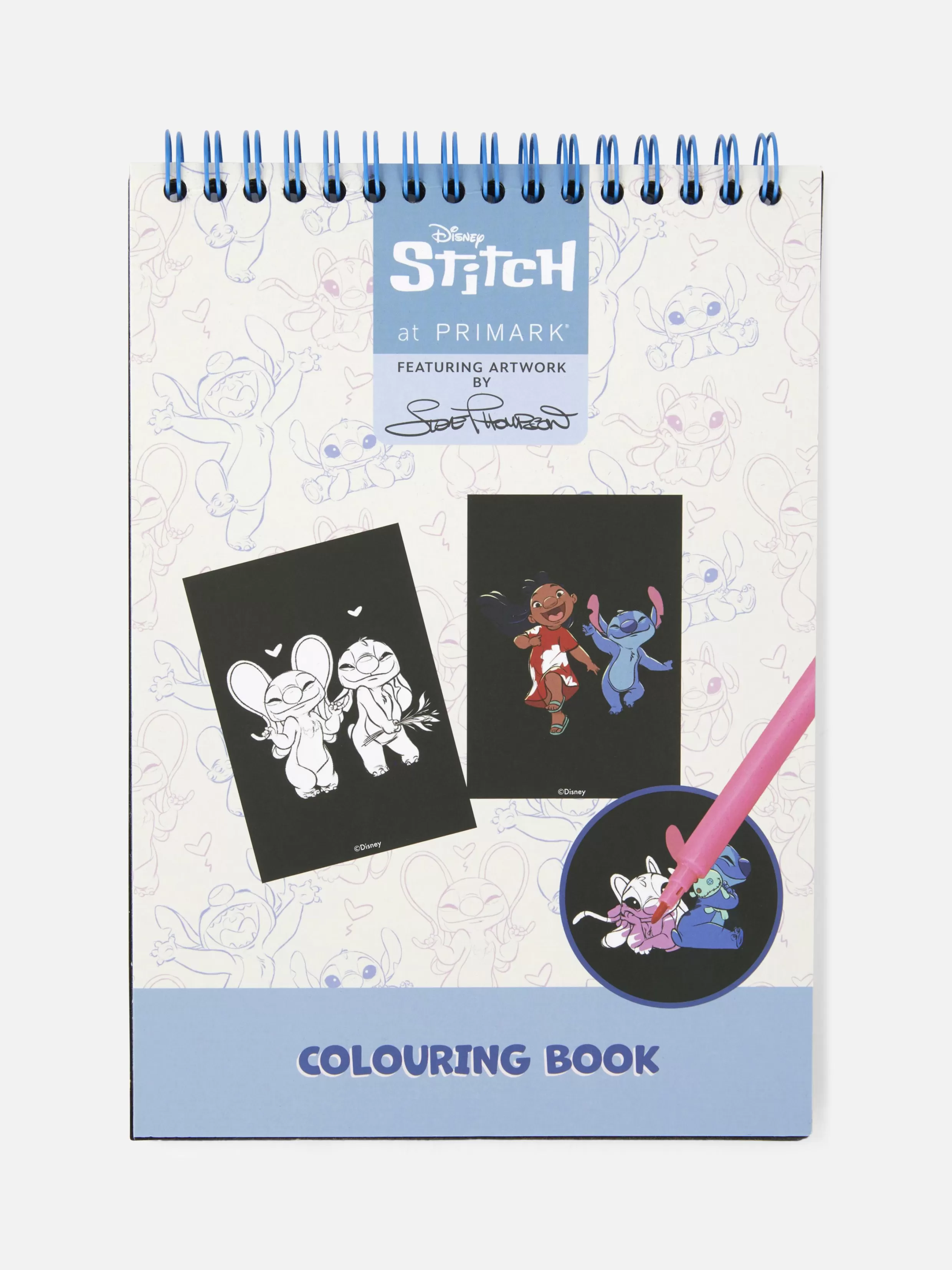 Primark Knutselen^Fluwelen Kleurboek Disney's Stitch