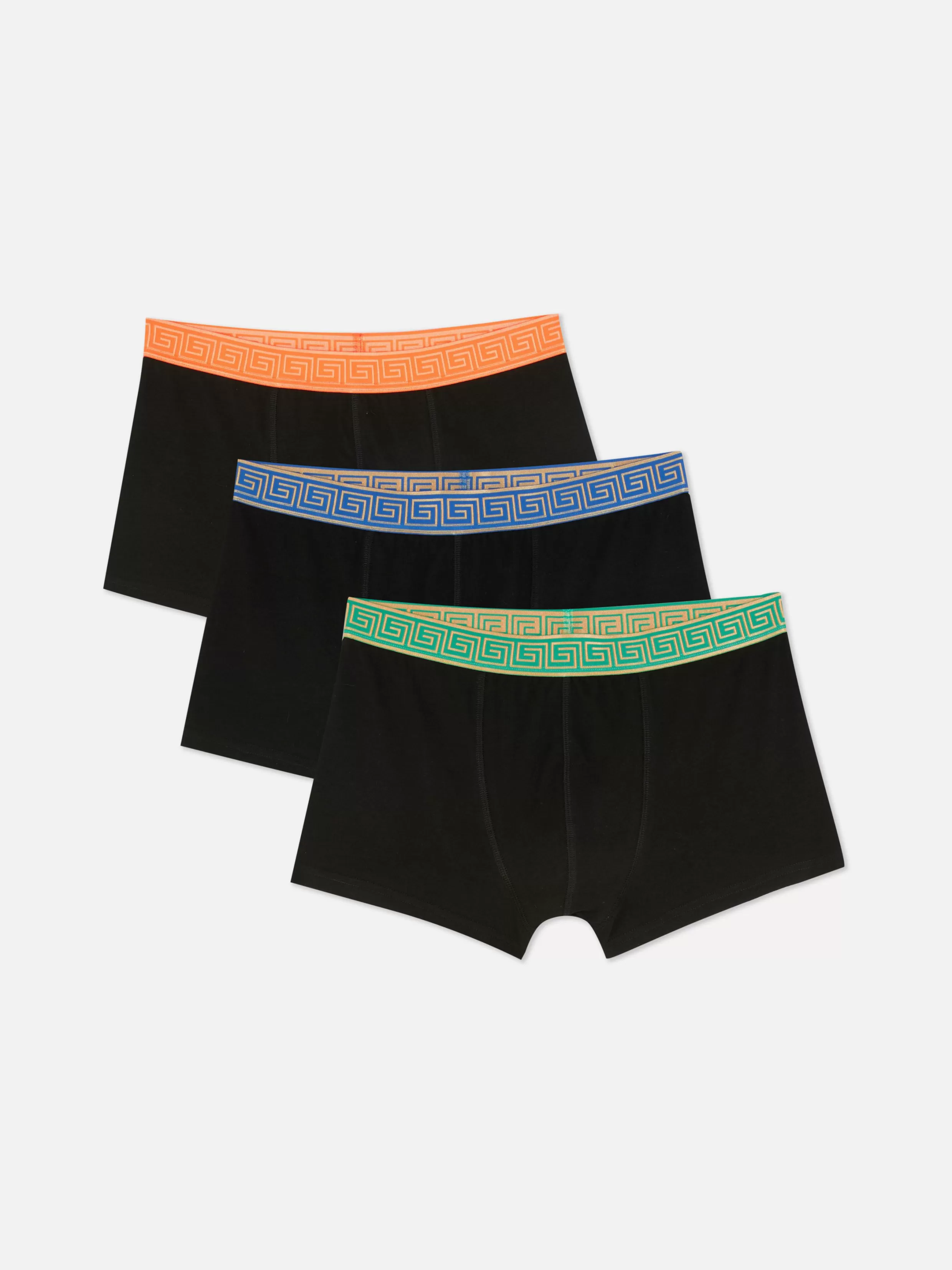 Primark Ondergoed^Gekleurde, Geometrische Boxer Briefs, Set Van 3