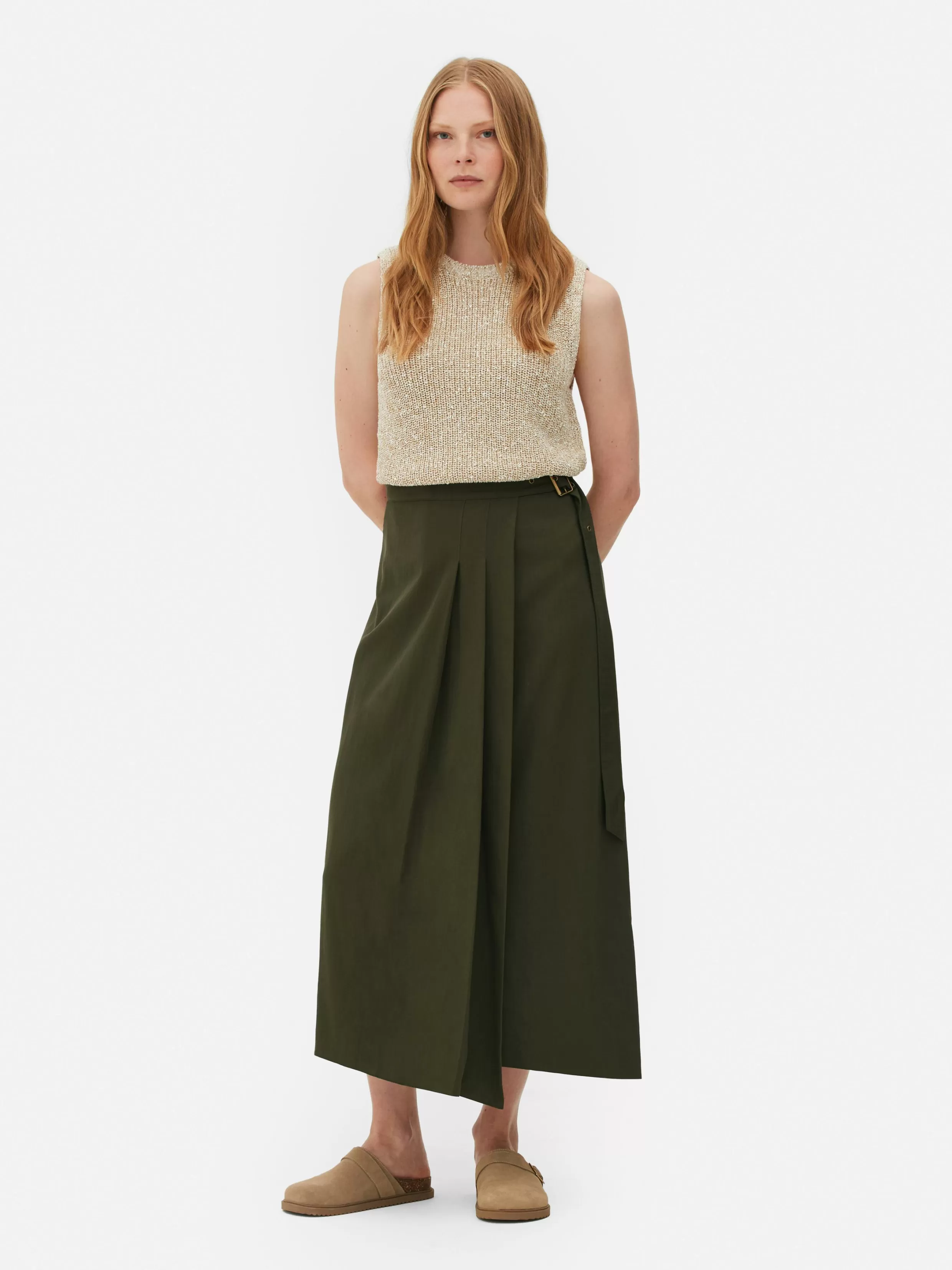 Primark Rokken^Geplooide Utility-rok The Edit