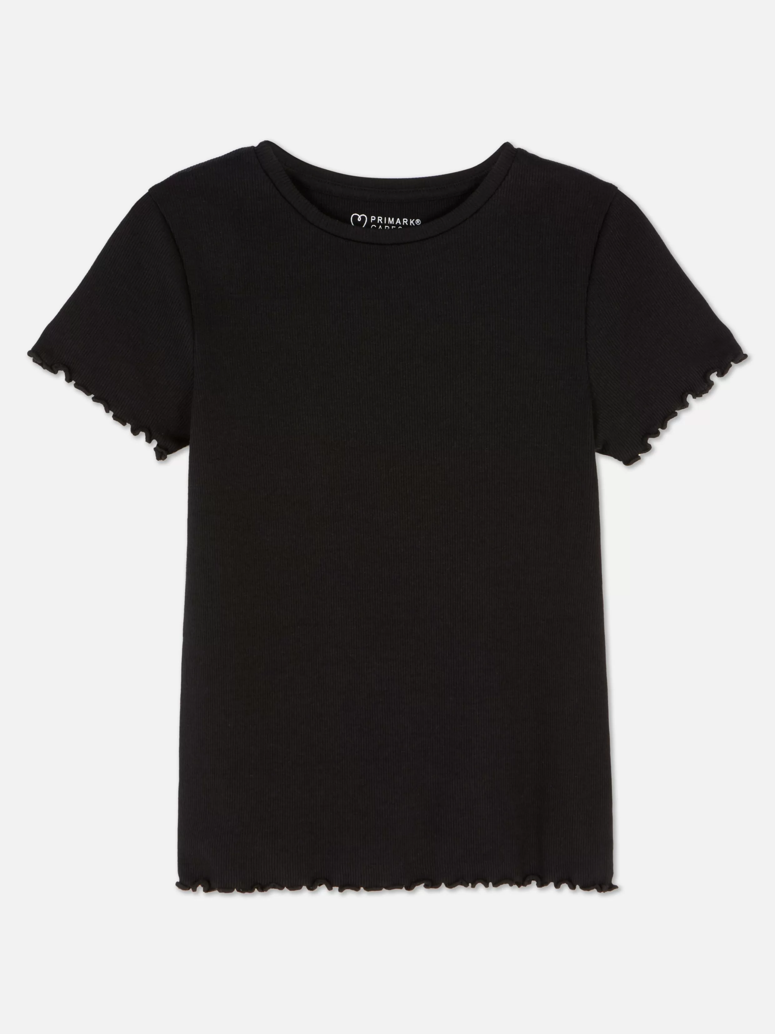 Primark Tops En T-Shirts^Geribd T-shirt Met Geschulpte Zoom