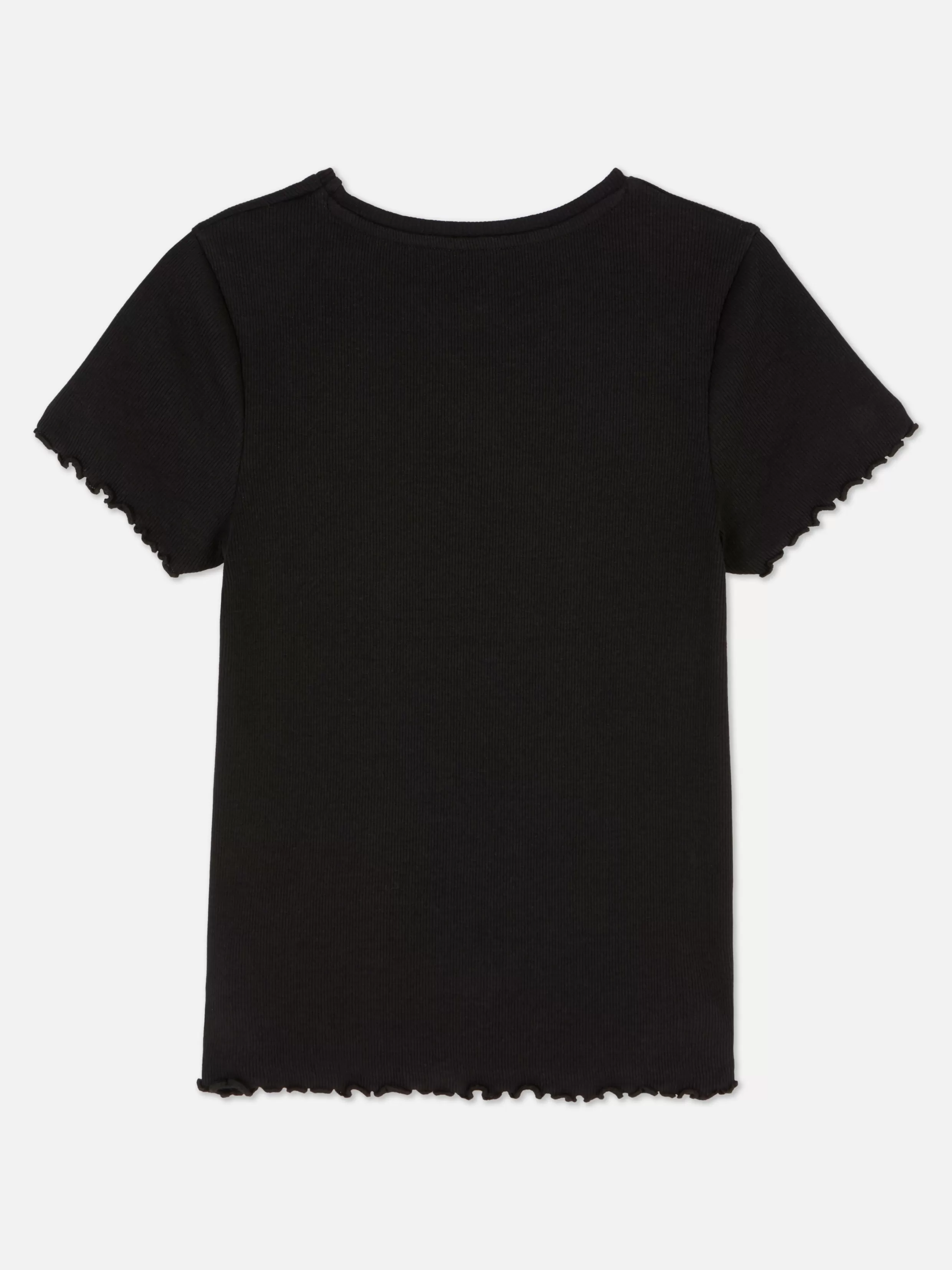 Primark Tops En T-Shirts^Geribd T-shirt Met Geschulpte Zoom