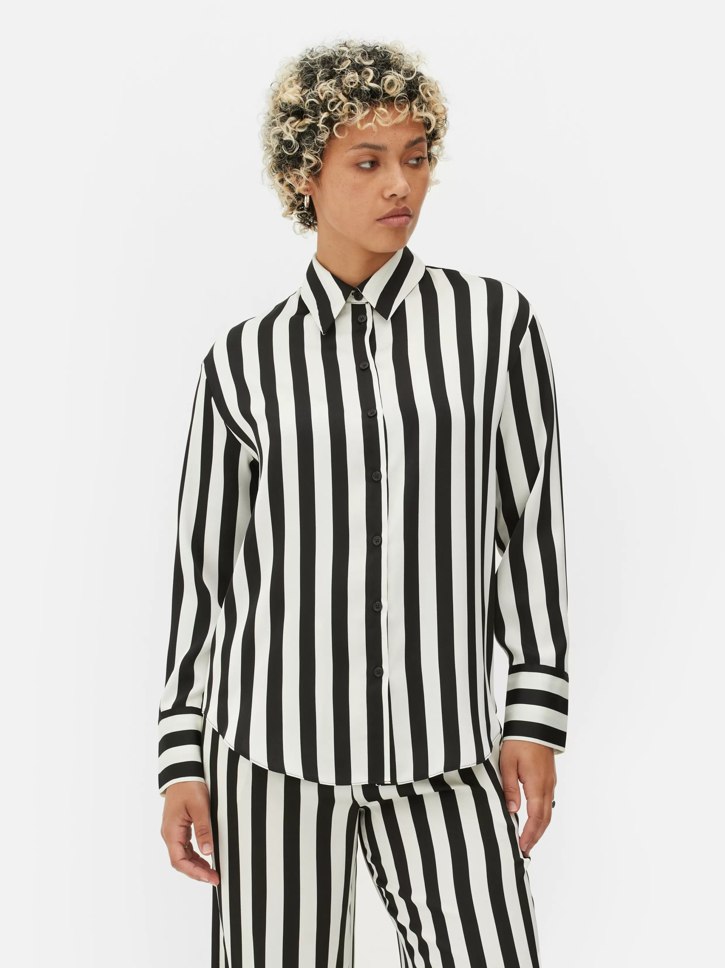 Primark Overhemden En Blouses^Gestreept Overhemd Beetlejuice X Colleen Atwood