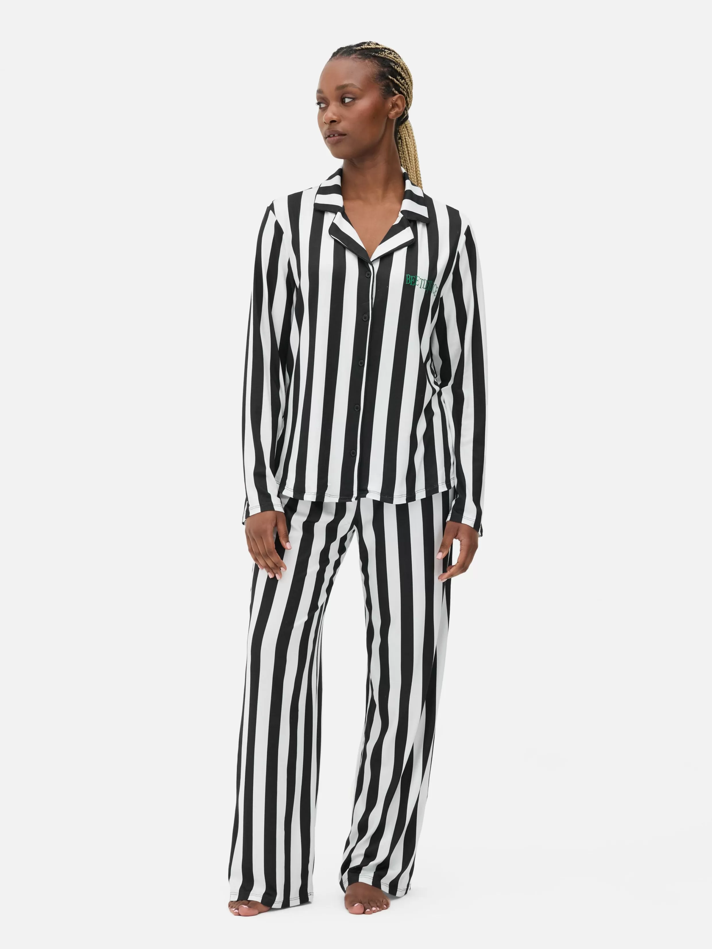 Primark Pyjamasets^Gestreepte Pyjama Beetlejuice