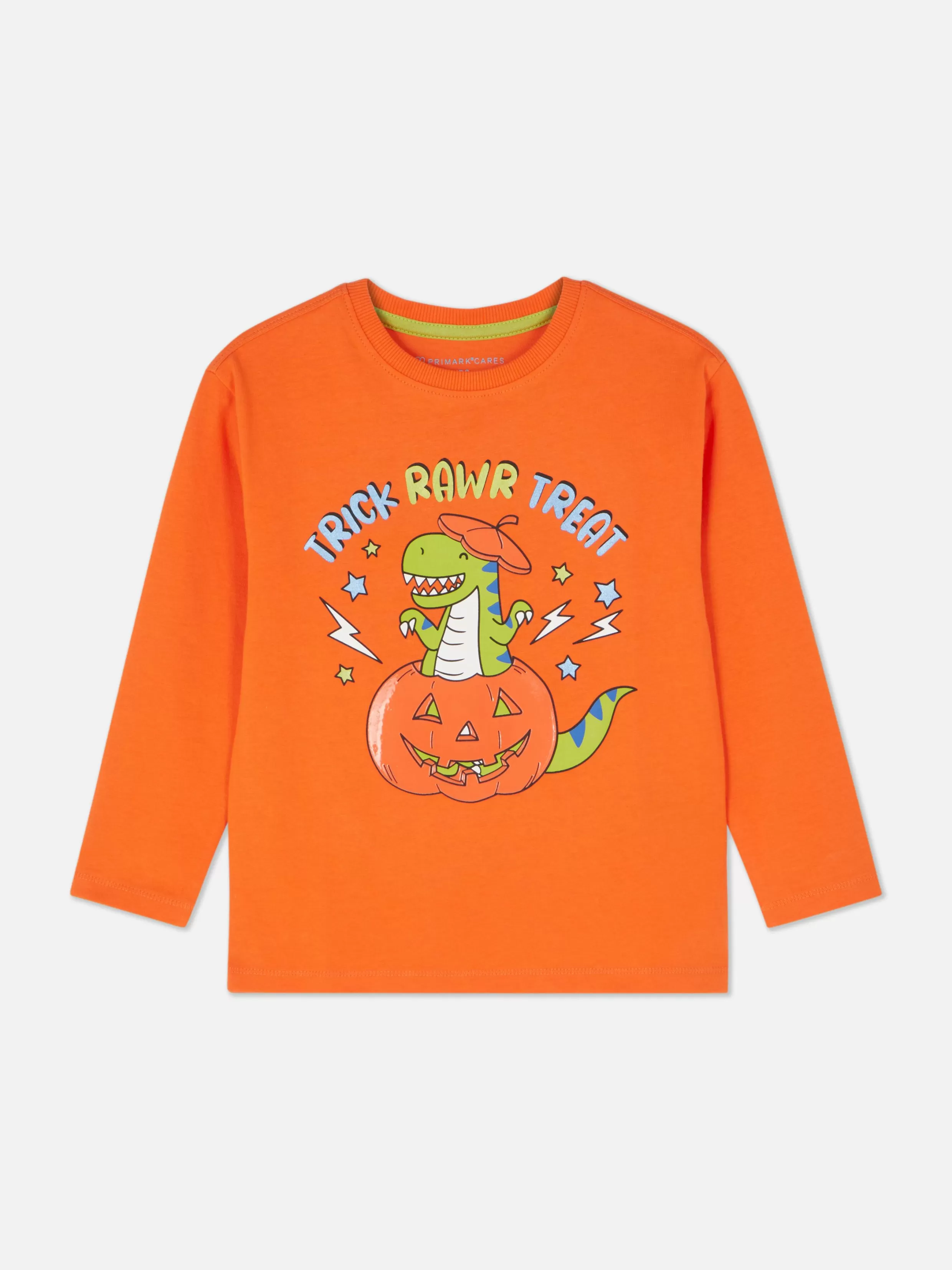 Primark Tops En T-Shirts^Halloween-T-shirt Dinosaurusprint En Lange Mouwen