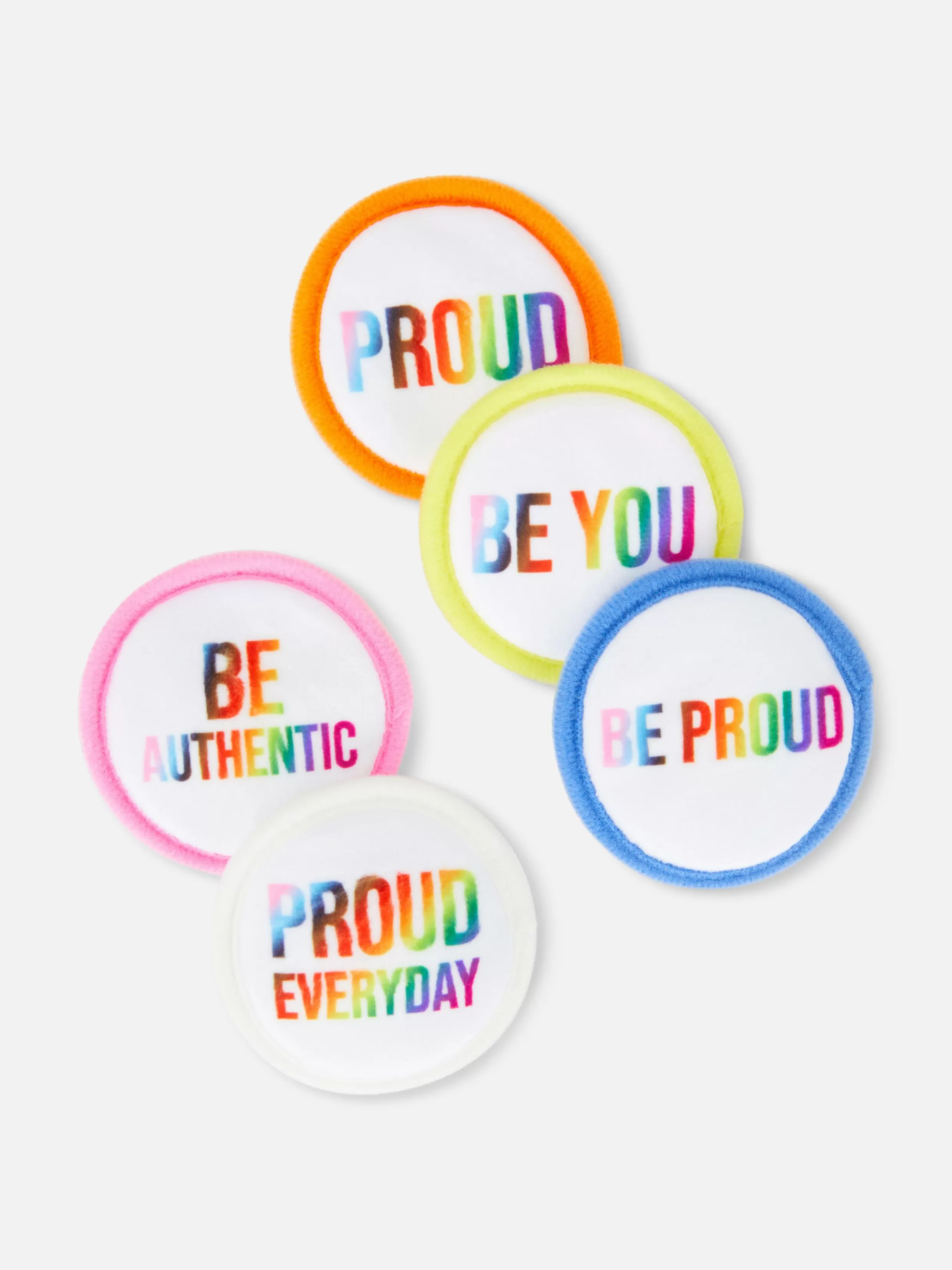 Primark Huidverzorgingstools^Herbruikbare Make-uppads Met Pride-thema, Set Van 5