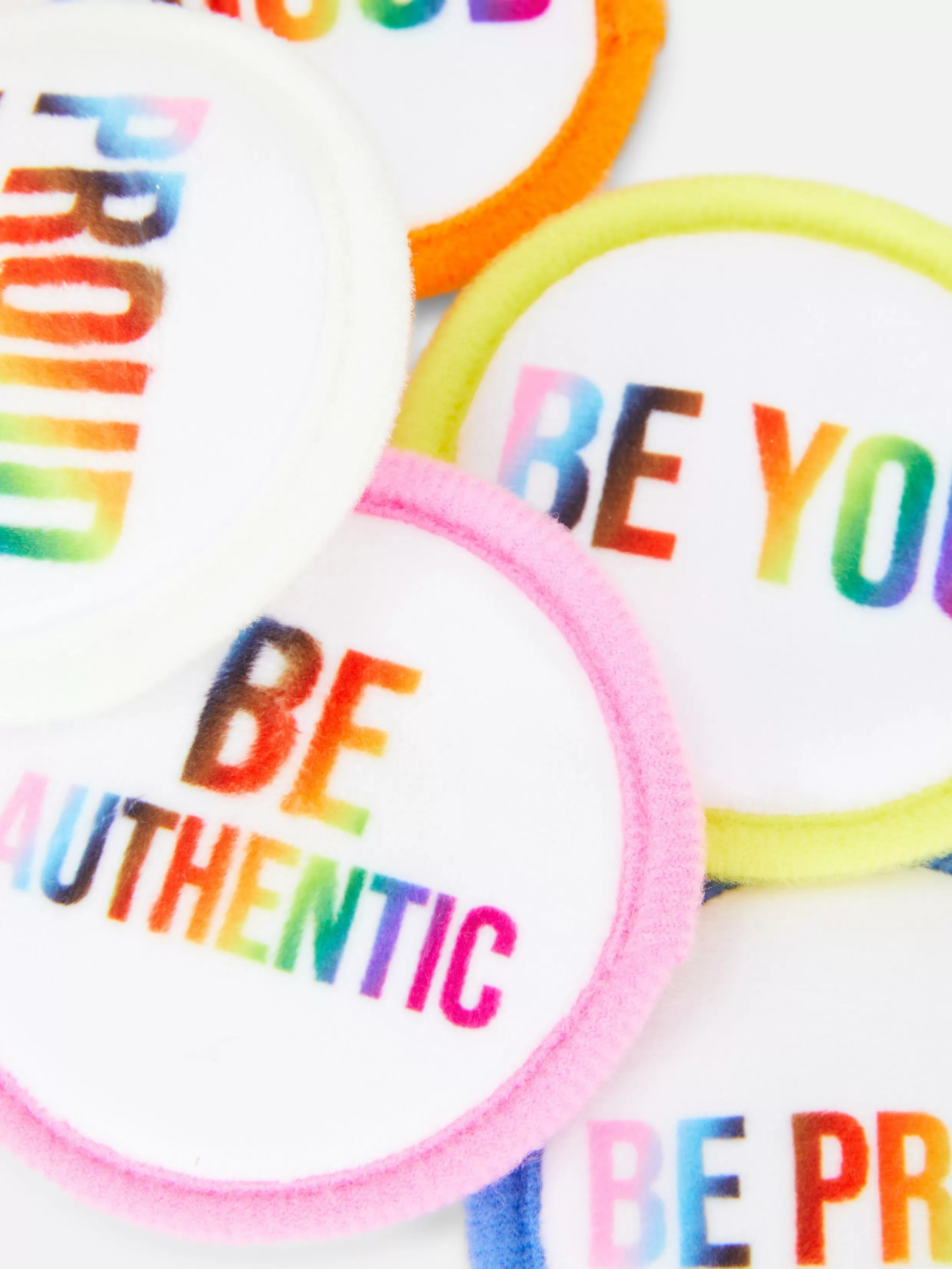 Primark Huidverzorgingstools^Herbruikbare Make-uppads Met Pride-thema, Set Van 5