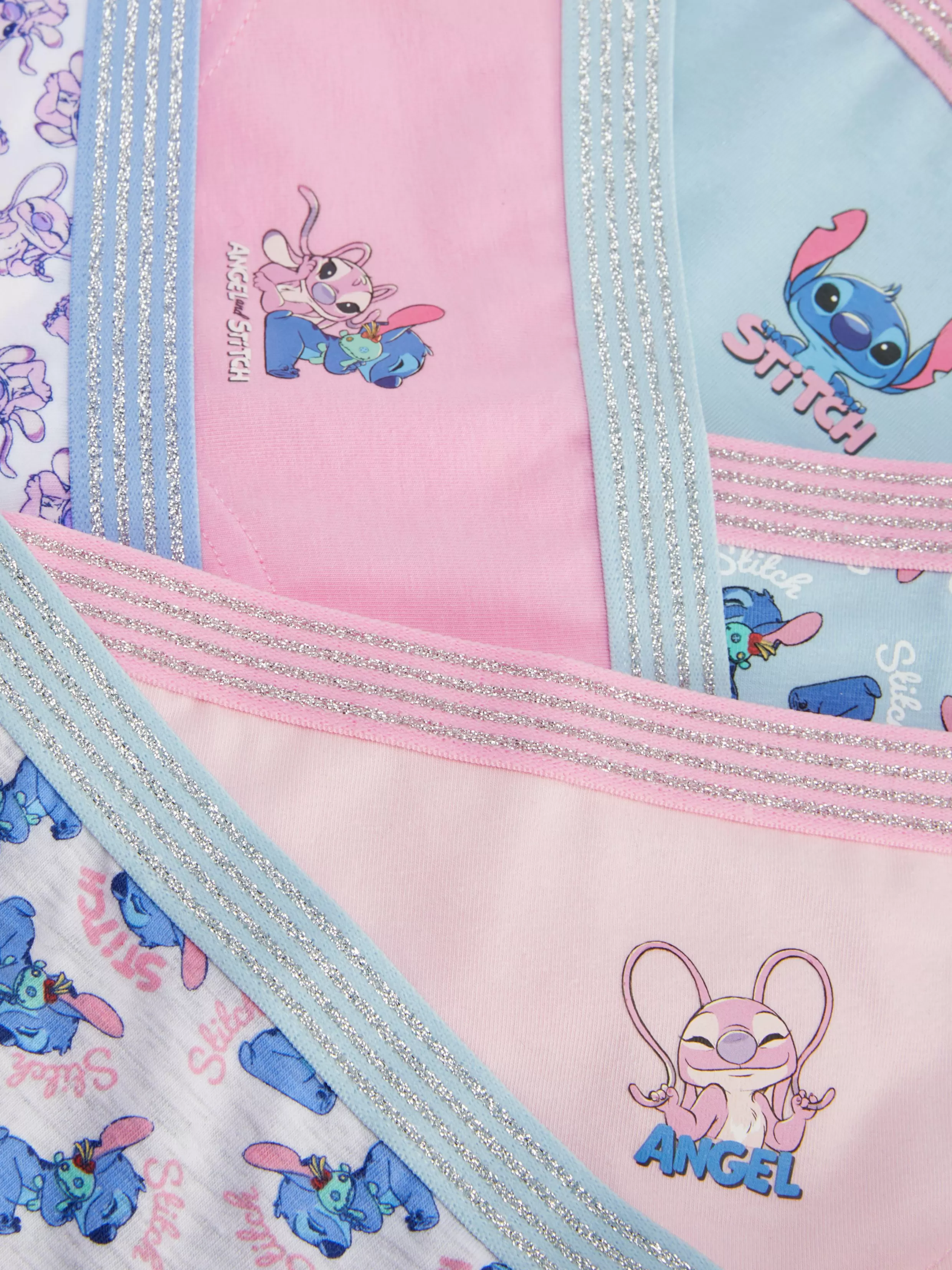 Primark Ondergoed^Hipsterslips Disney's Stitch, Set Van 6