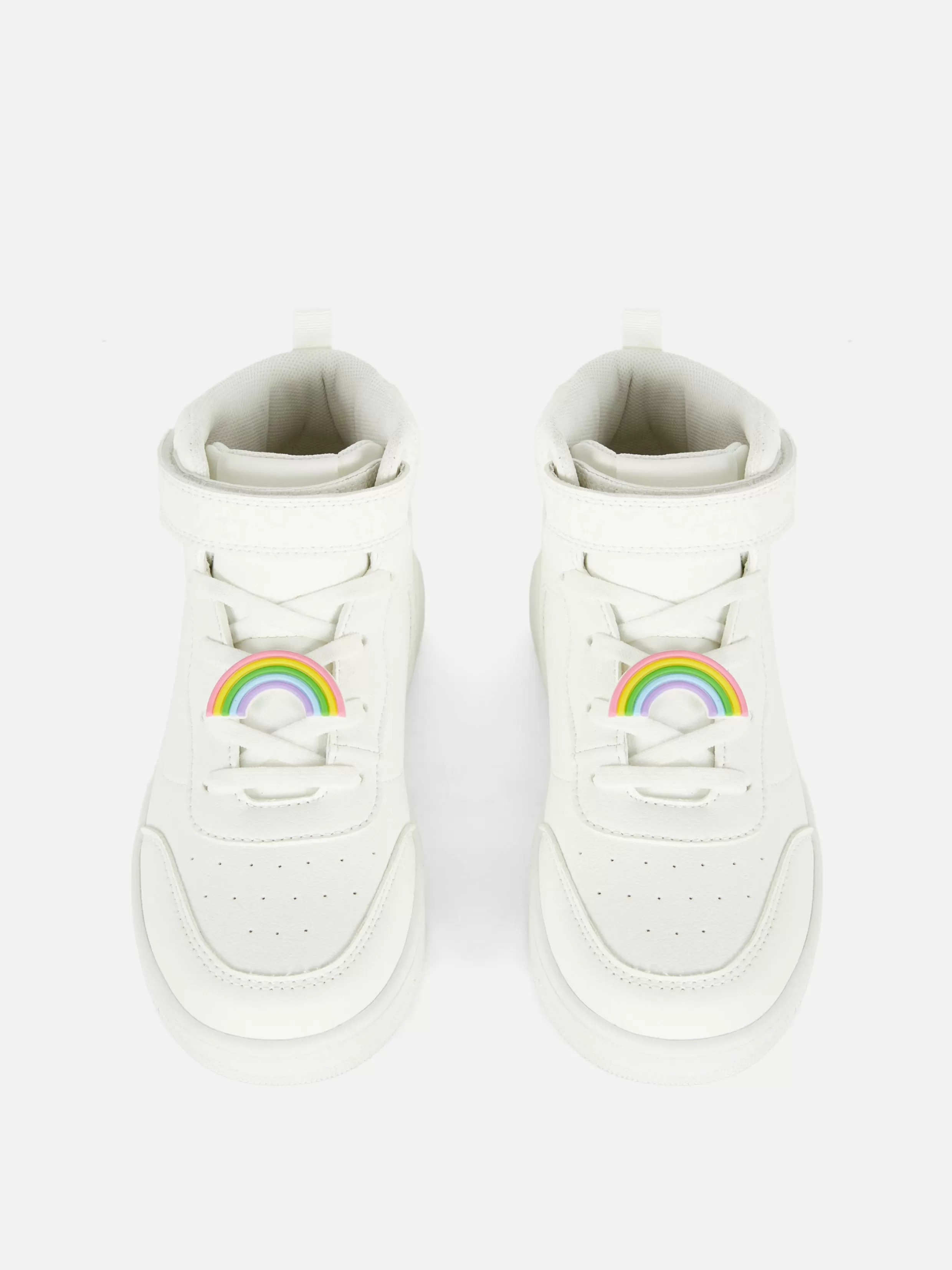 Primark Sneakers^Hoge Sneakers Met Regenboogbedels