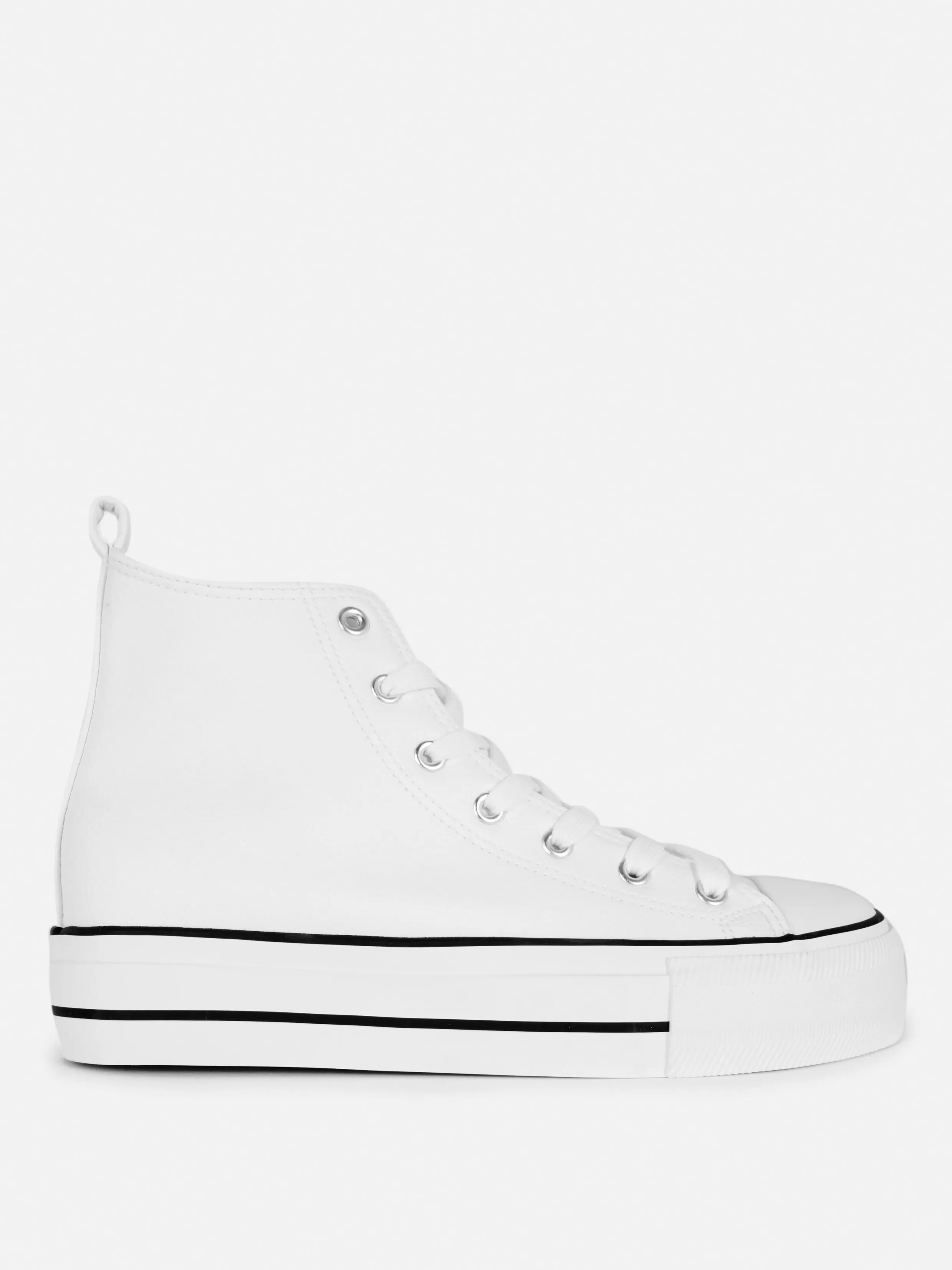 Primark Sneakers^Hoge Sneakers Van Imitatieleer Met Flatformzool