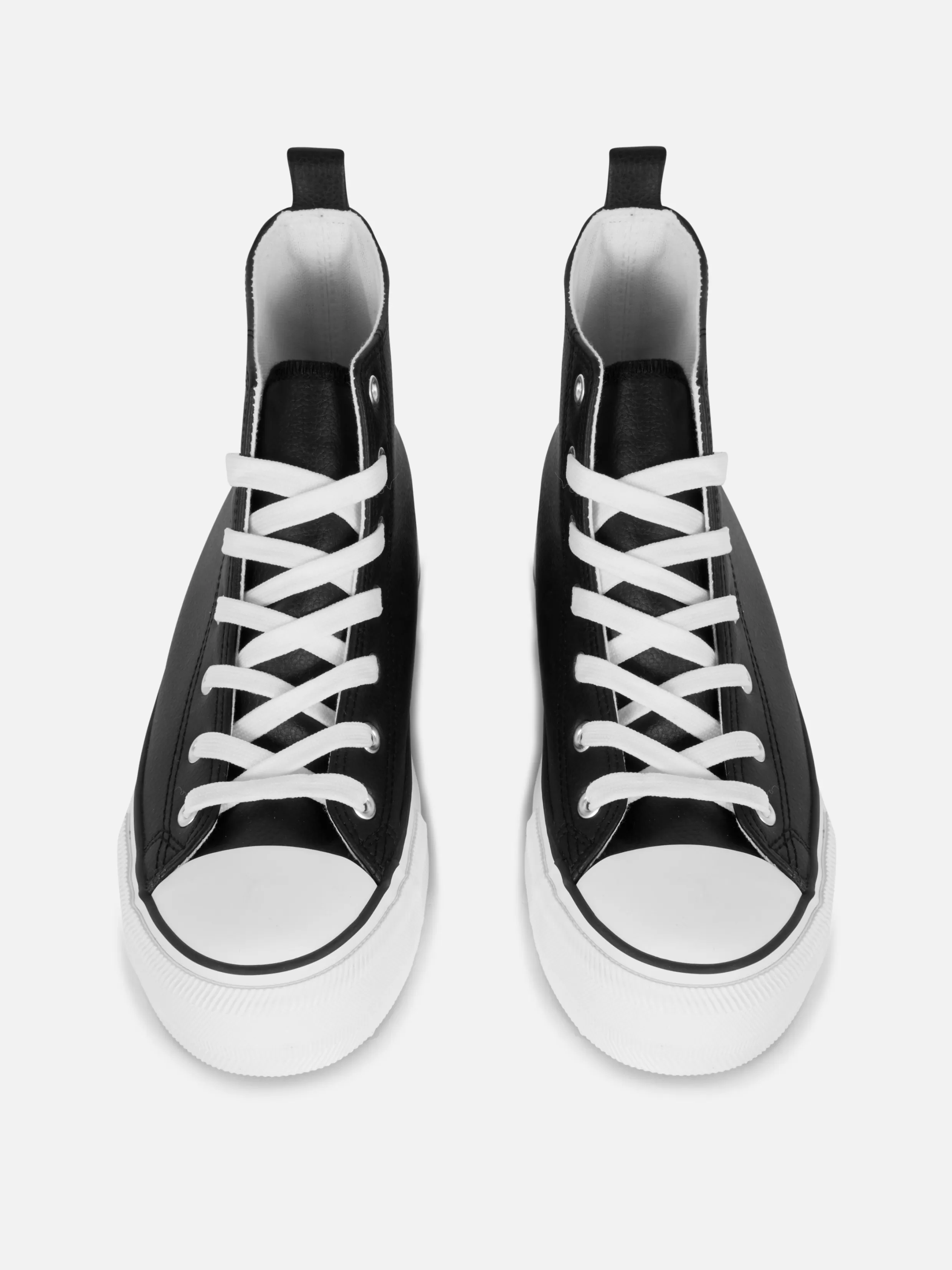 Primark Sneakers^Hoge Sneakers Van Imitatieleer Met Flatformzool