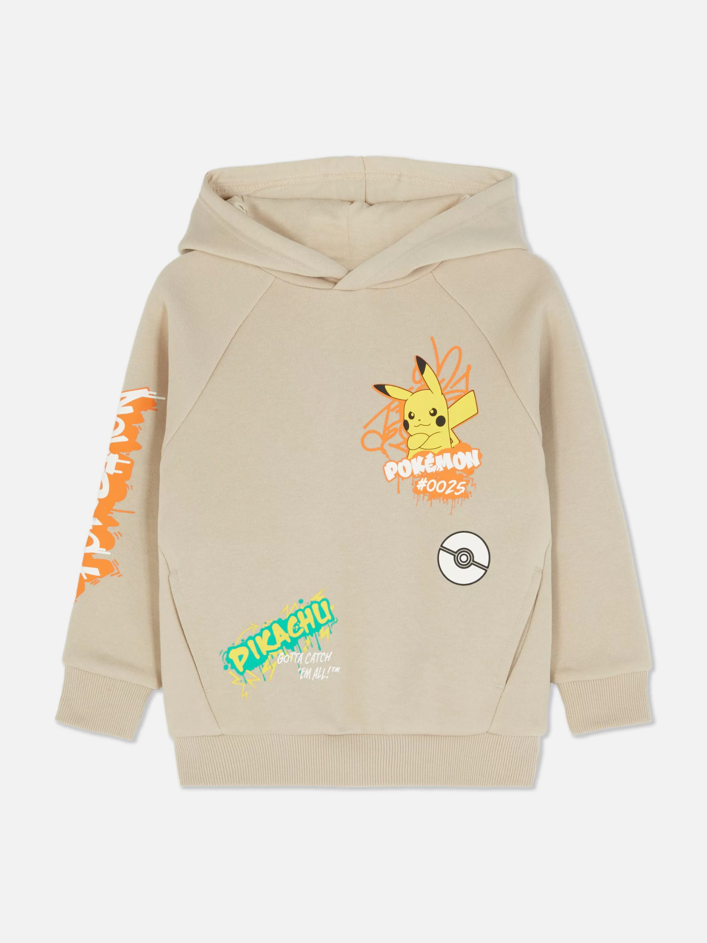 Primark Hoodies En Sweatshirts^Hoodie Met Graffiti Pokémon Pikachu