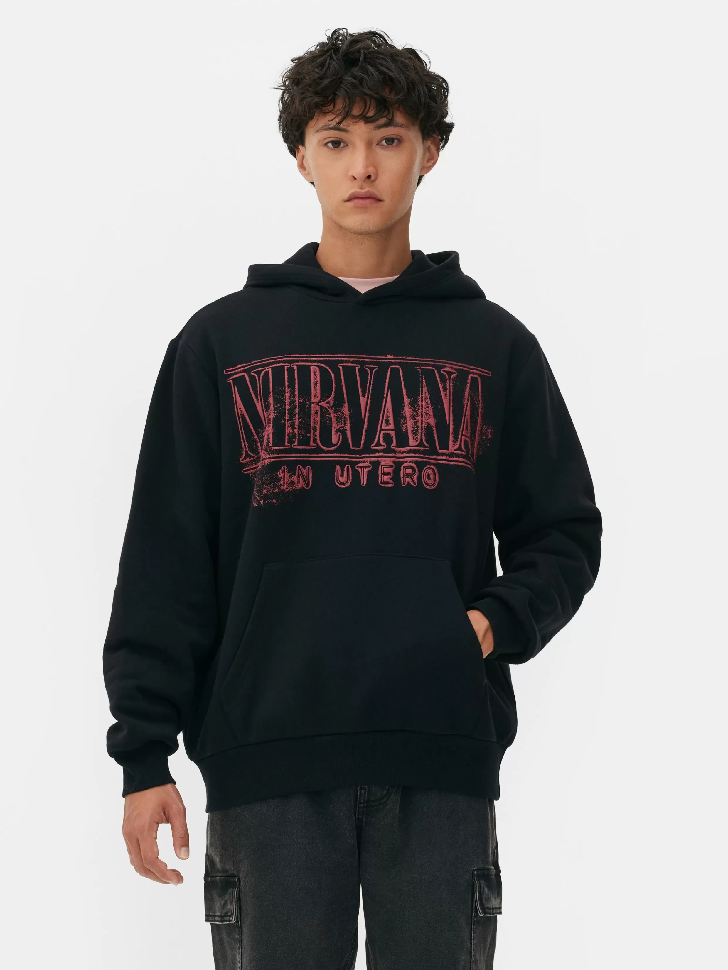 Primark T-Shirts En Sweatshirts Met Print | Hoodies En Sweatshirts^Hoodie Met Nirvana-albumprint