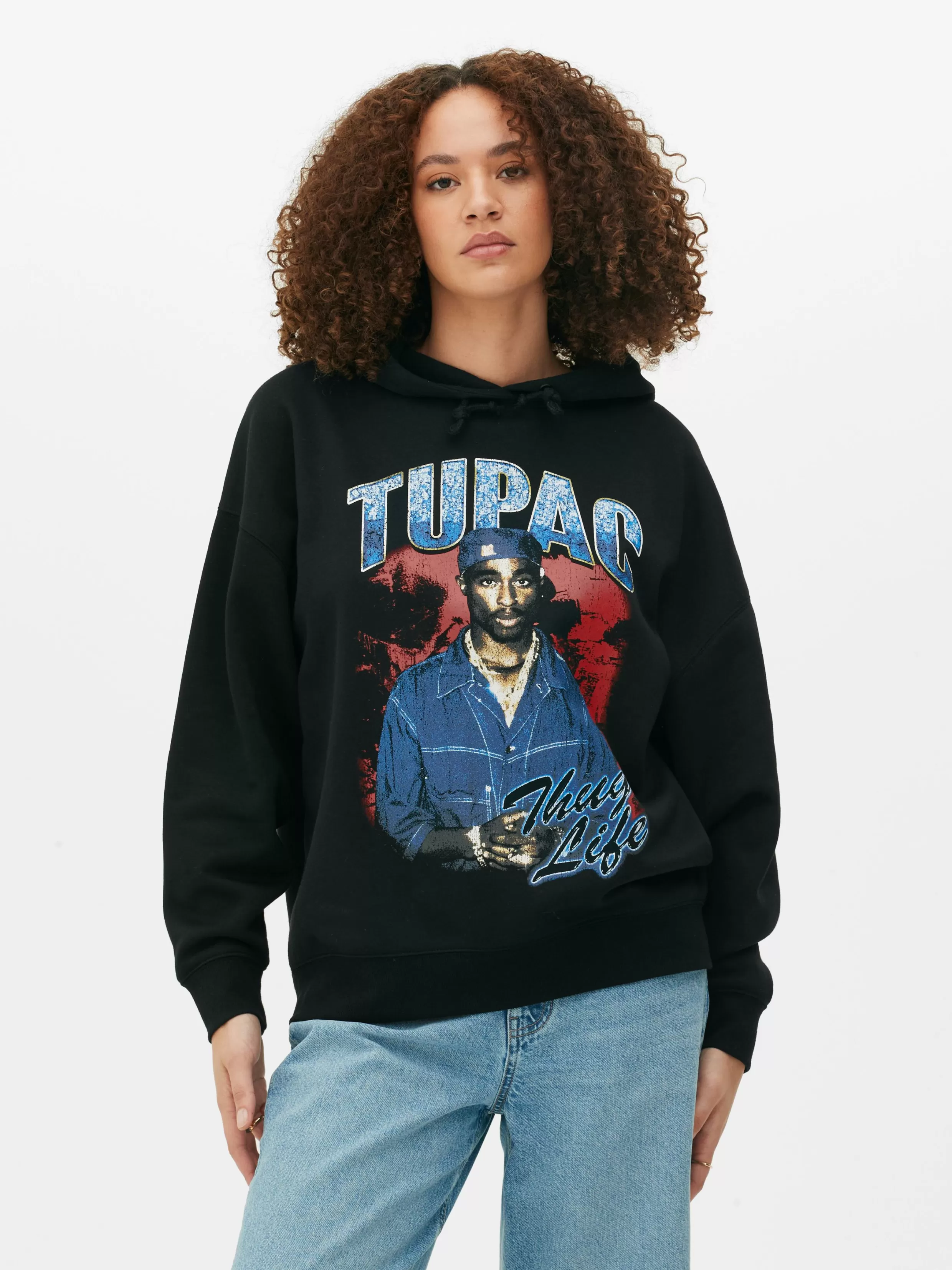 Primark Hoodies En Sweatshirts^Hoodie Met Print Tupac