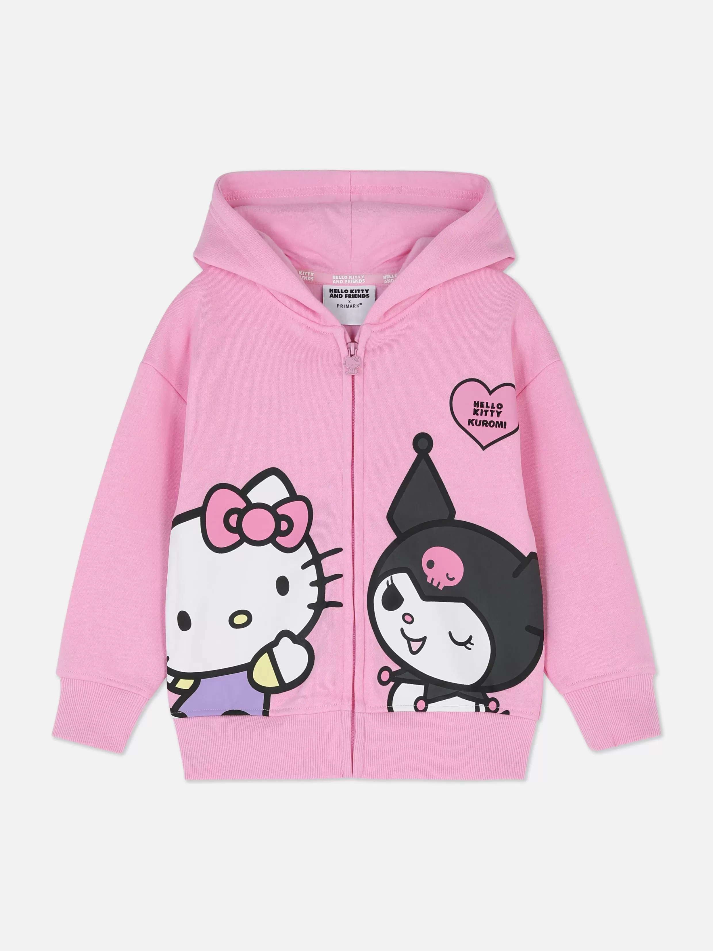 Primark Hoodies En Sweatshirts^Hoodie Met Rits Hello Kitty En Vrienden