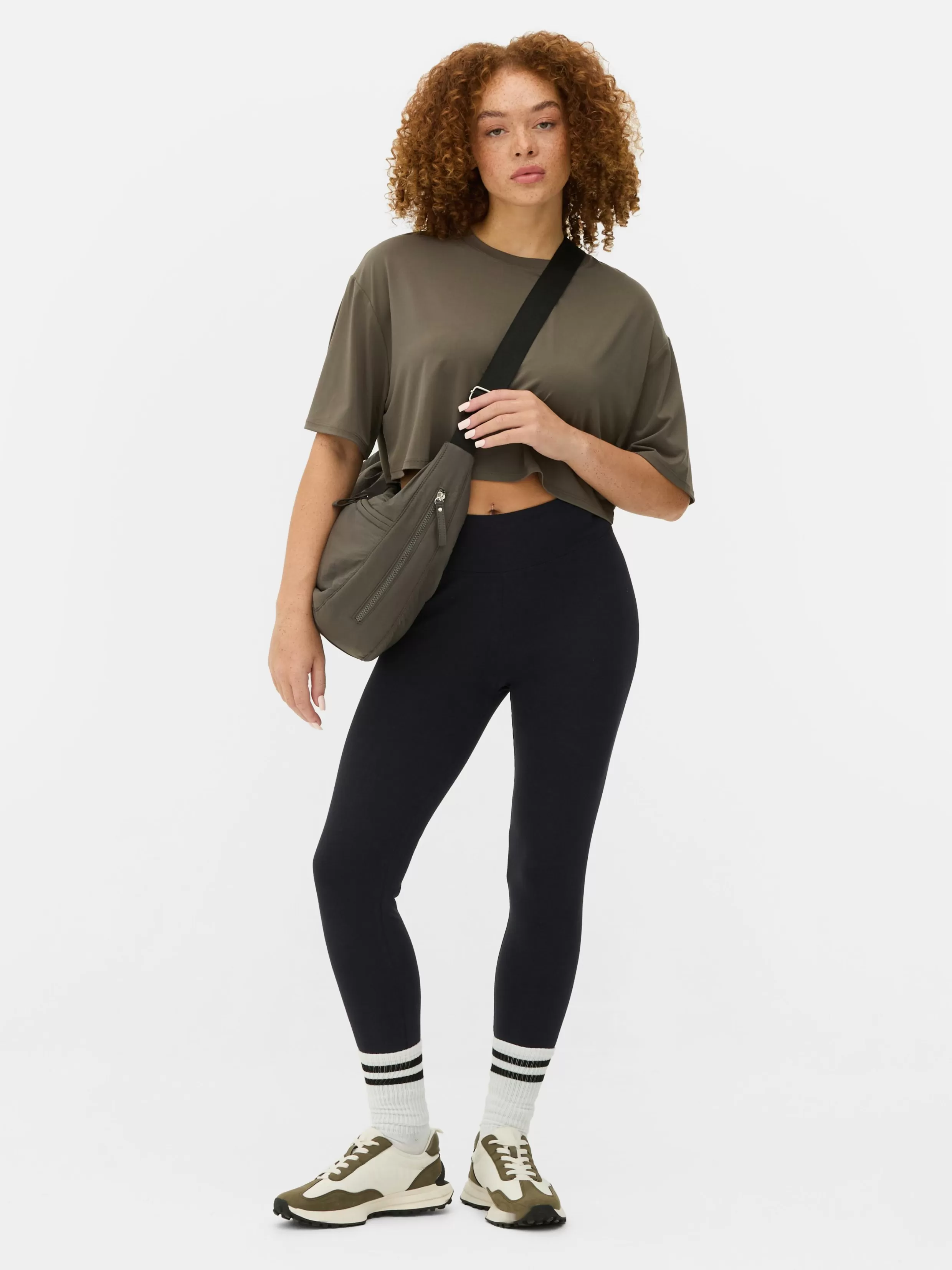 Primark Broeken En Leggings^Jersey Legging Met Hoge Taille