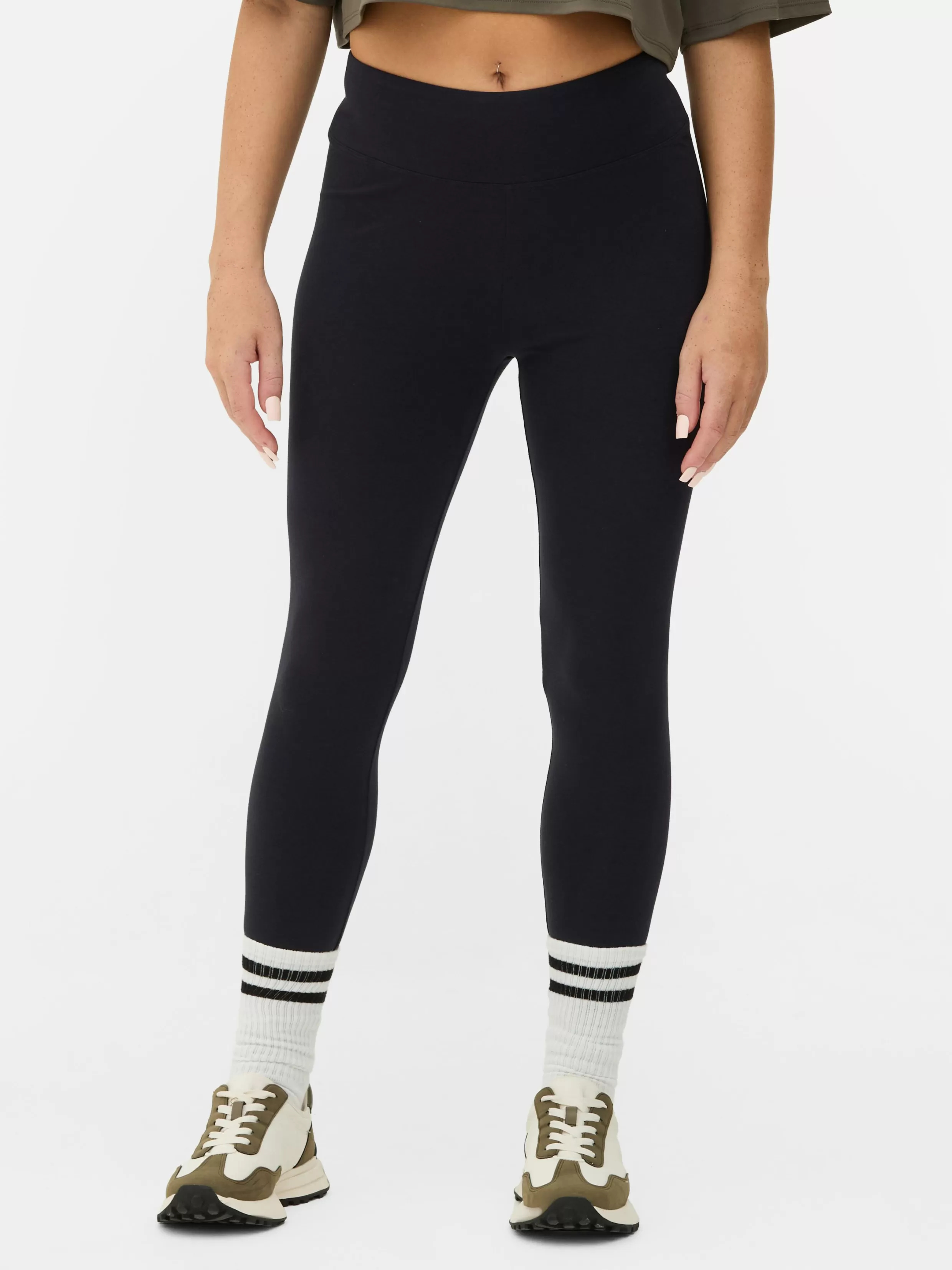 Primark Broeken En Leggings^Jersey Legging Met Hoge Taille